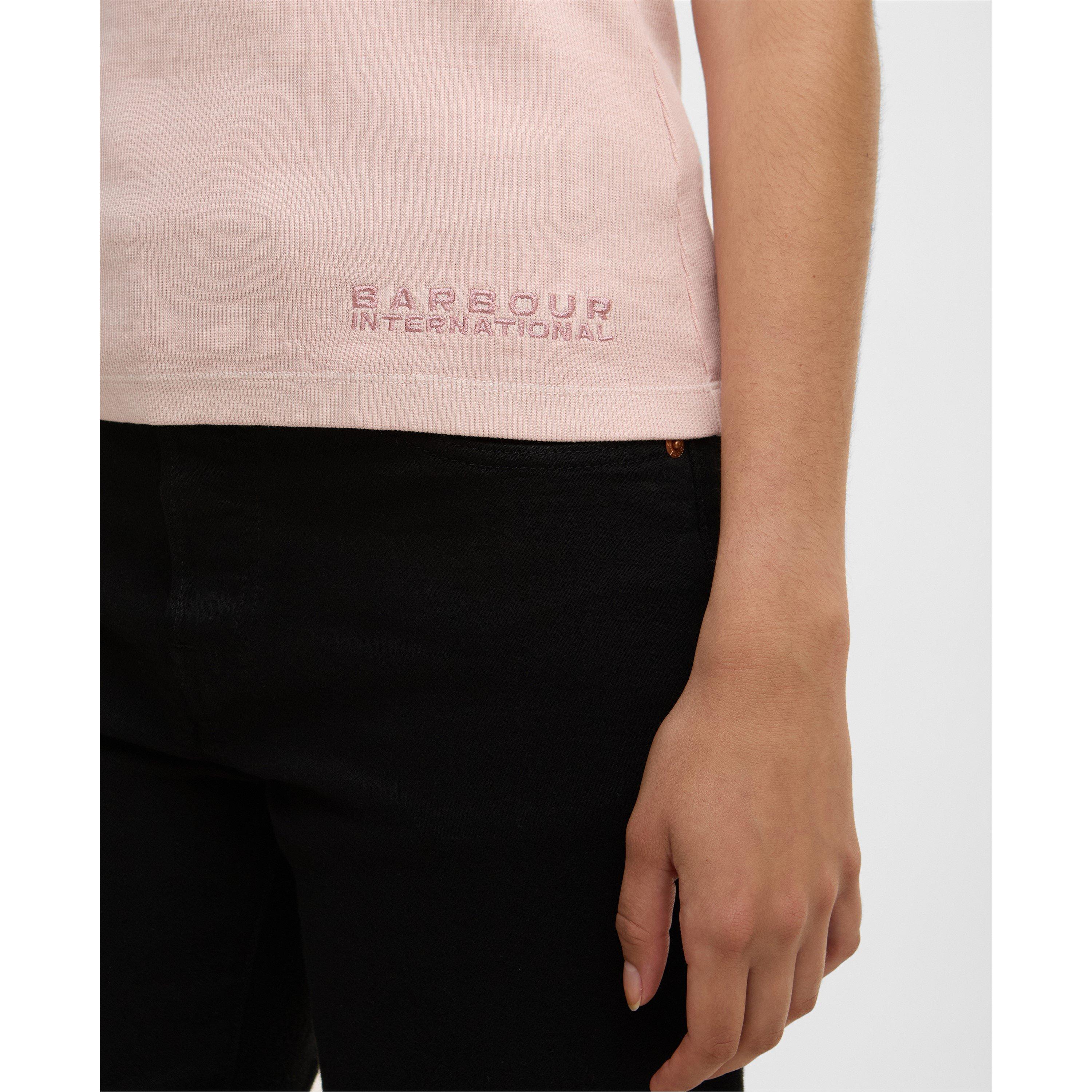 Washed Pink - Barbour International - Womens Lyra Top - 4