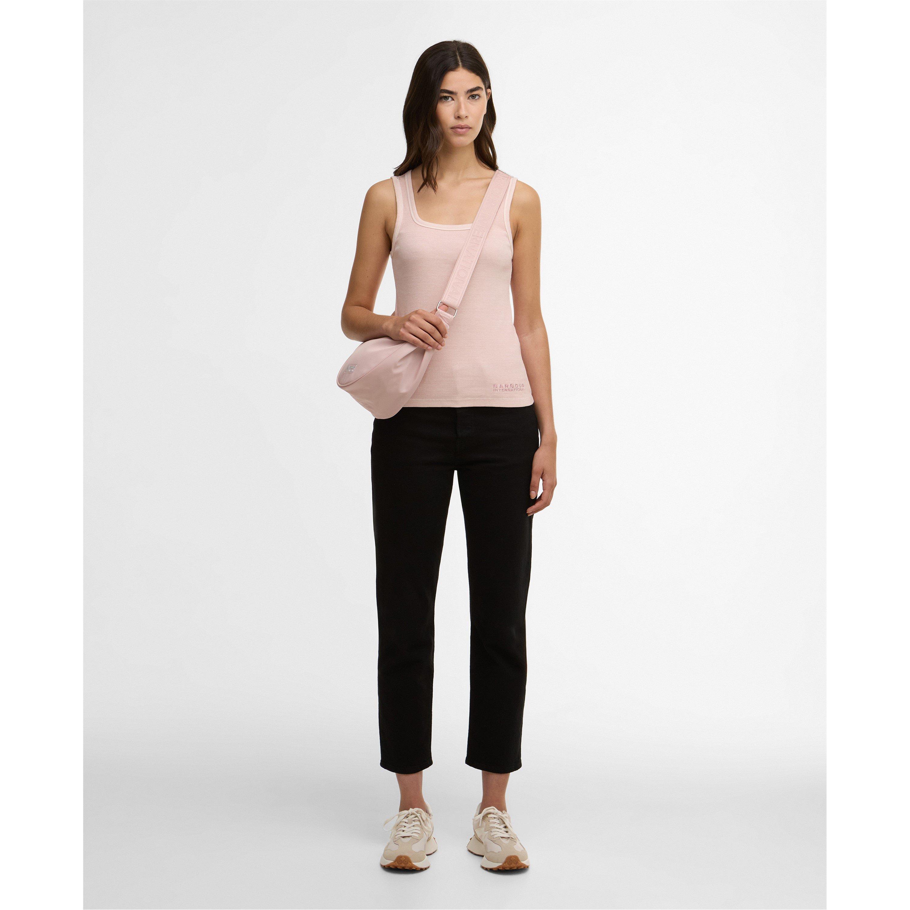 Washed Pink - Barbour International - Womens Lyra Top - 5