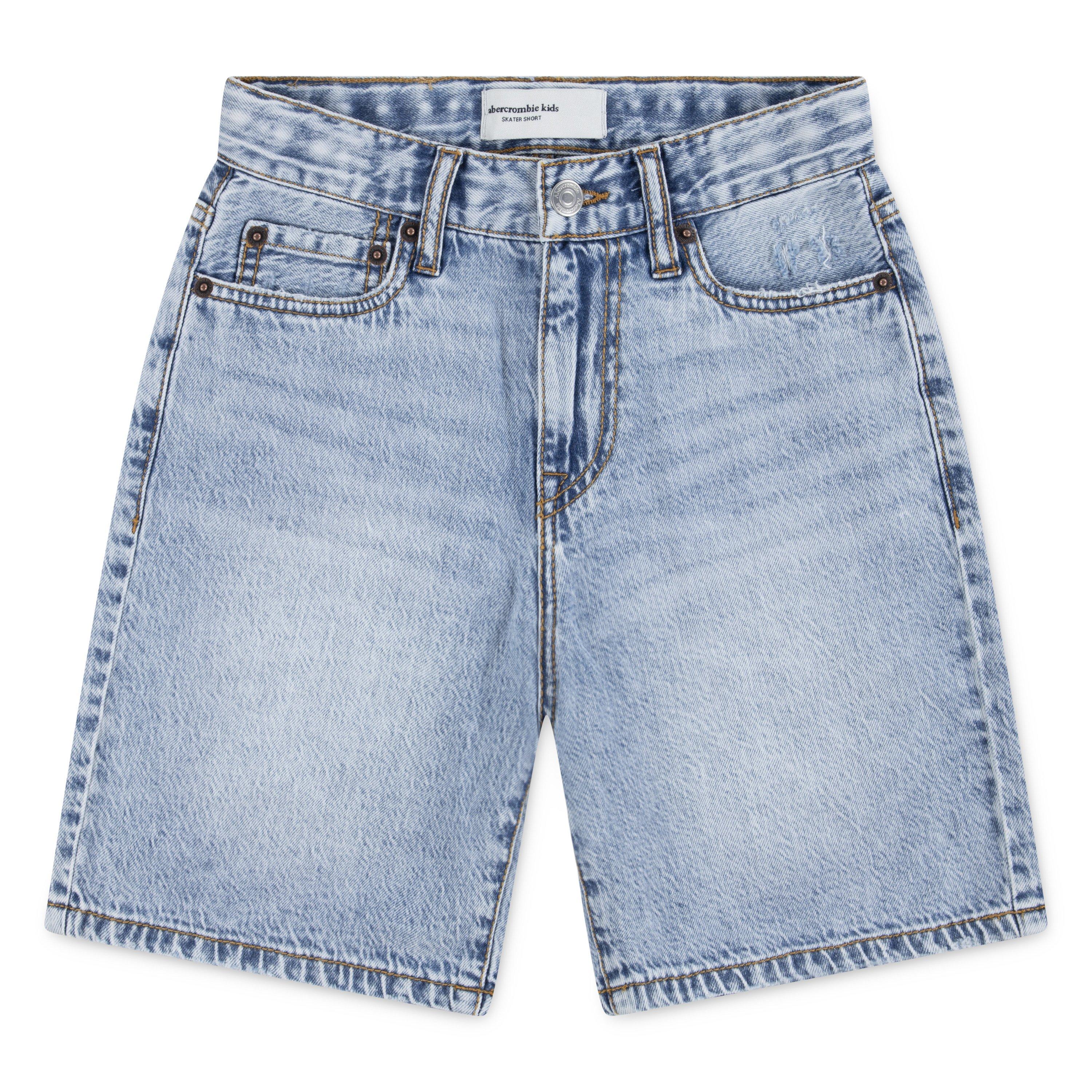 Abercrombie And Fitch Boys Kids' Denim Shorts - Salty Lcl - 13-14Y