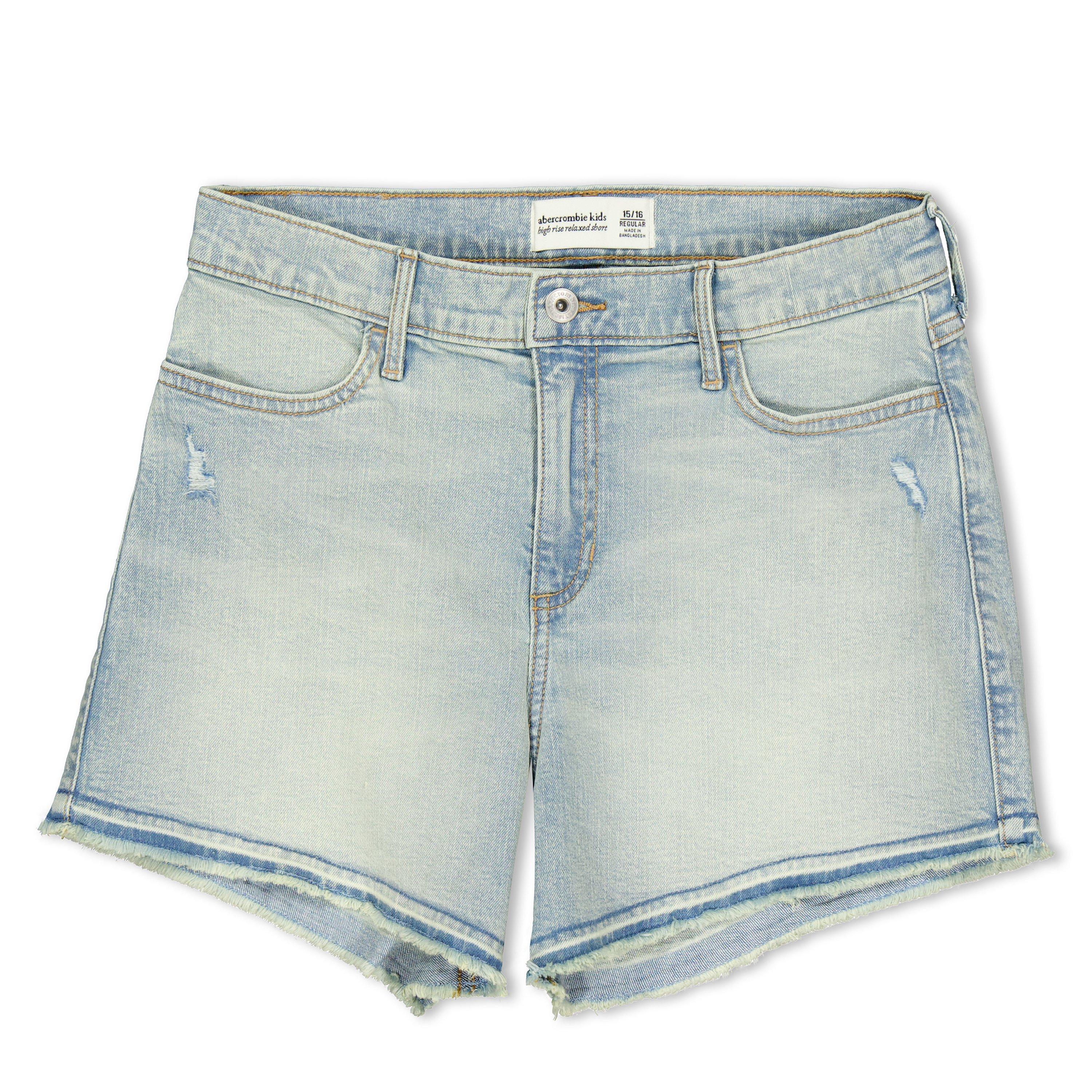 Abercrombie And Fitch Girls Kids' Denim Shorts - Ripple Ldw - 13-14Y