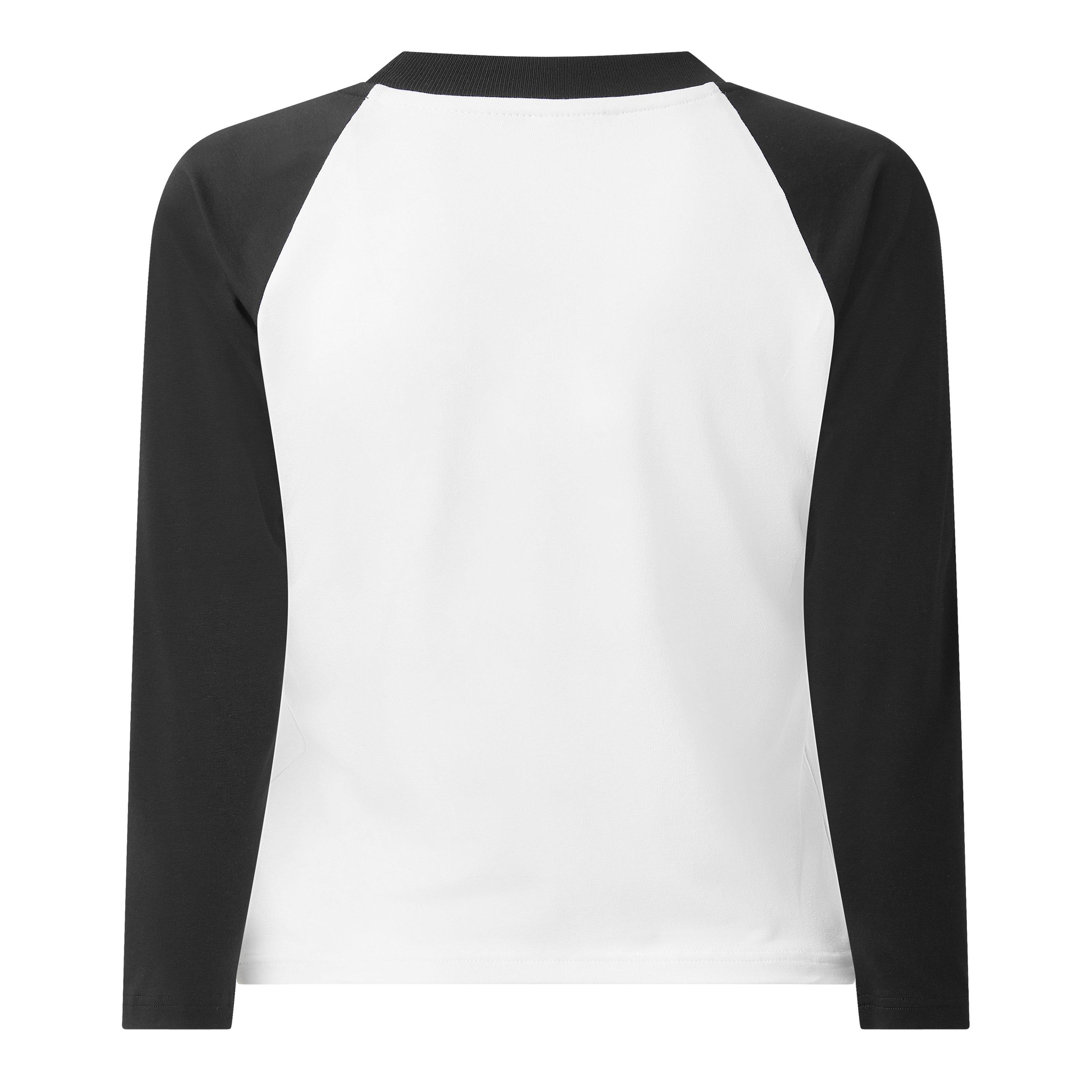 Wht/Blk - Casablanca - Casa Stack Tee Ld64 - 2