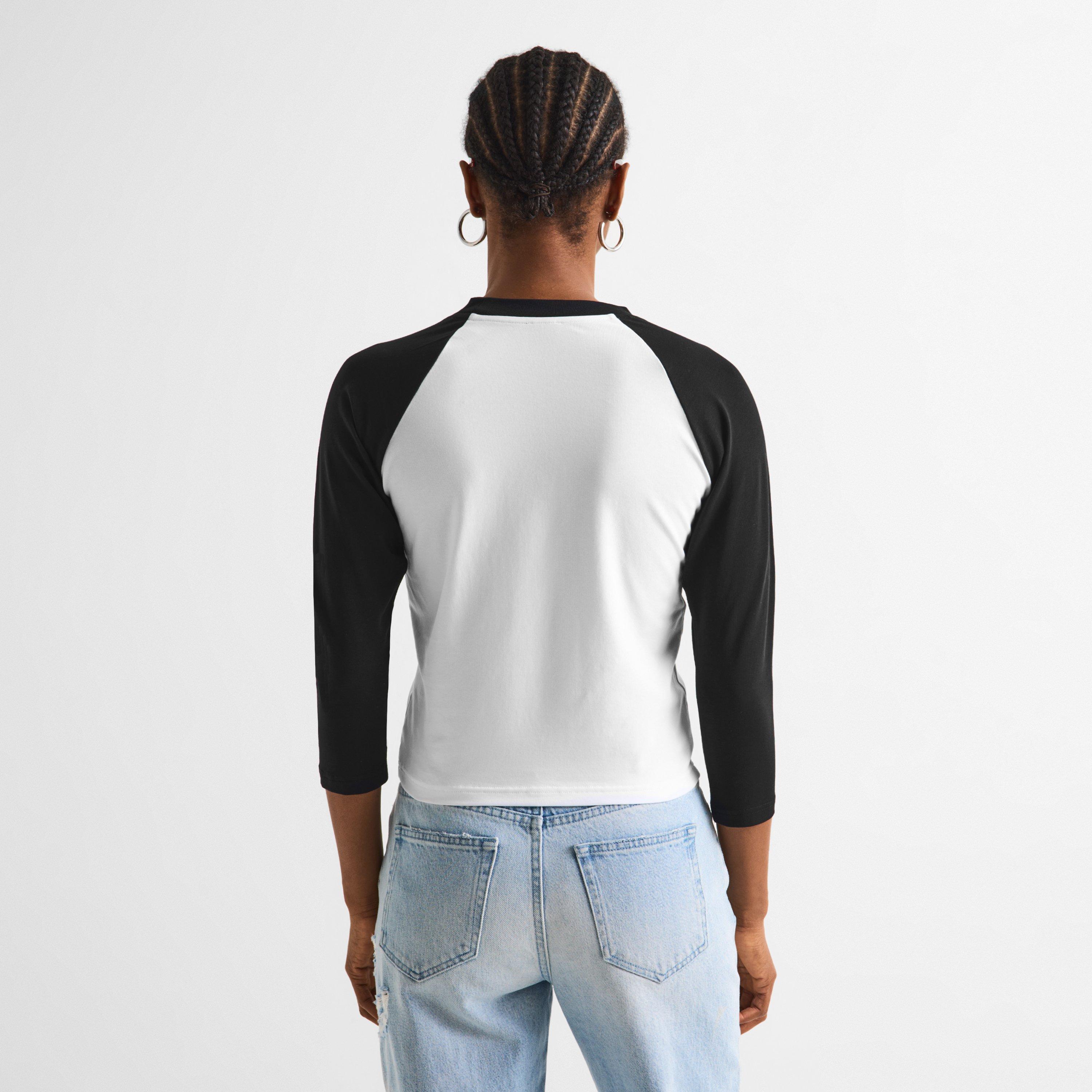 Wht/Blk - Casablanca - Casa Stack Tee Ld64 - 4
