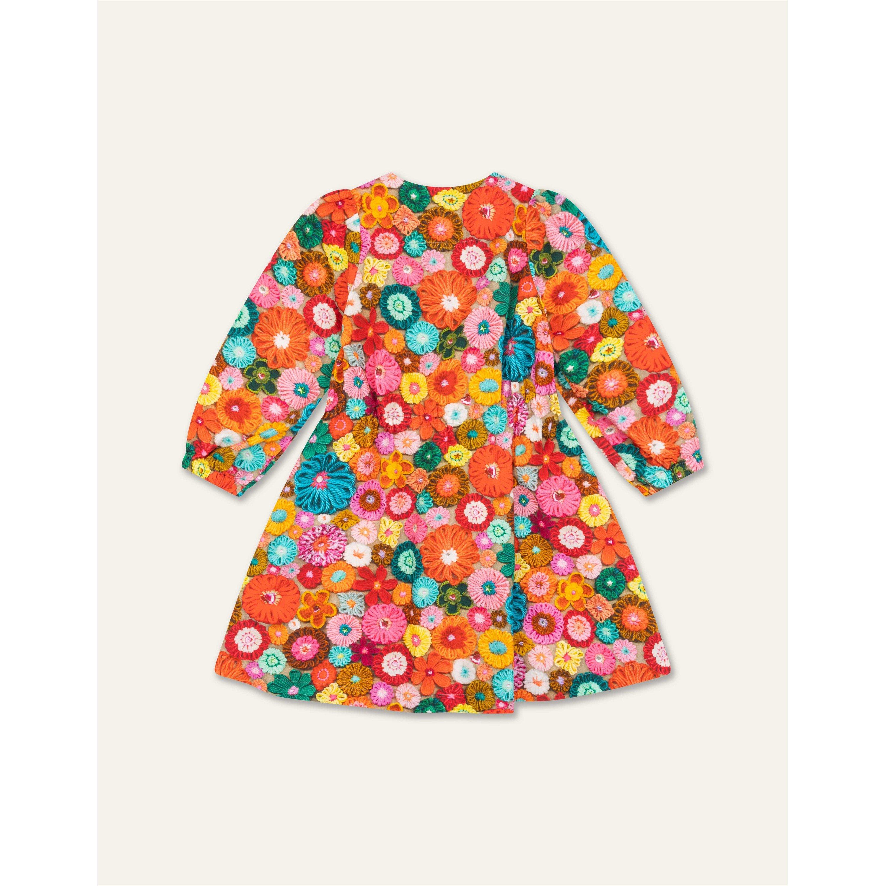 Orange 17 - Oilily - Kids' Dansje Jersey Dress - 3