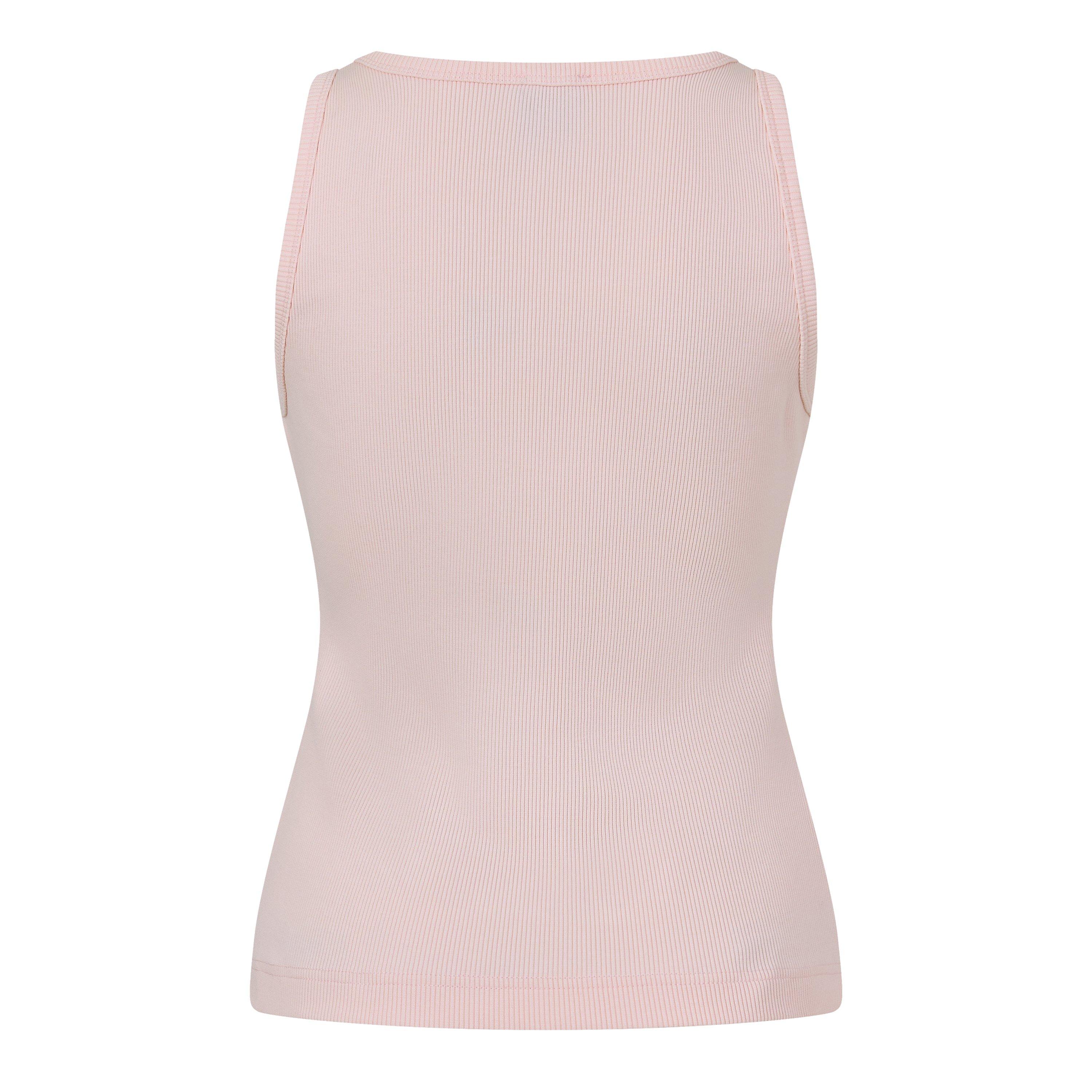 Pink - Casablanca - Casa Rib Tank Ld63 - 2
