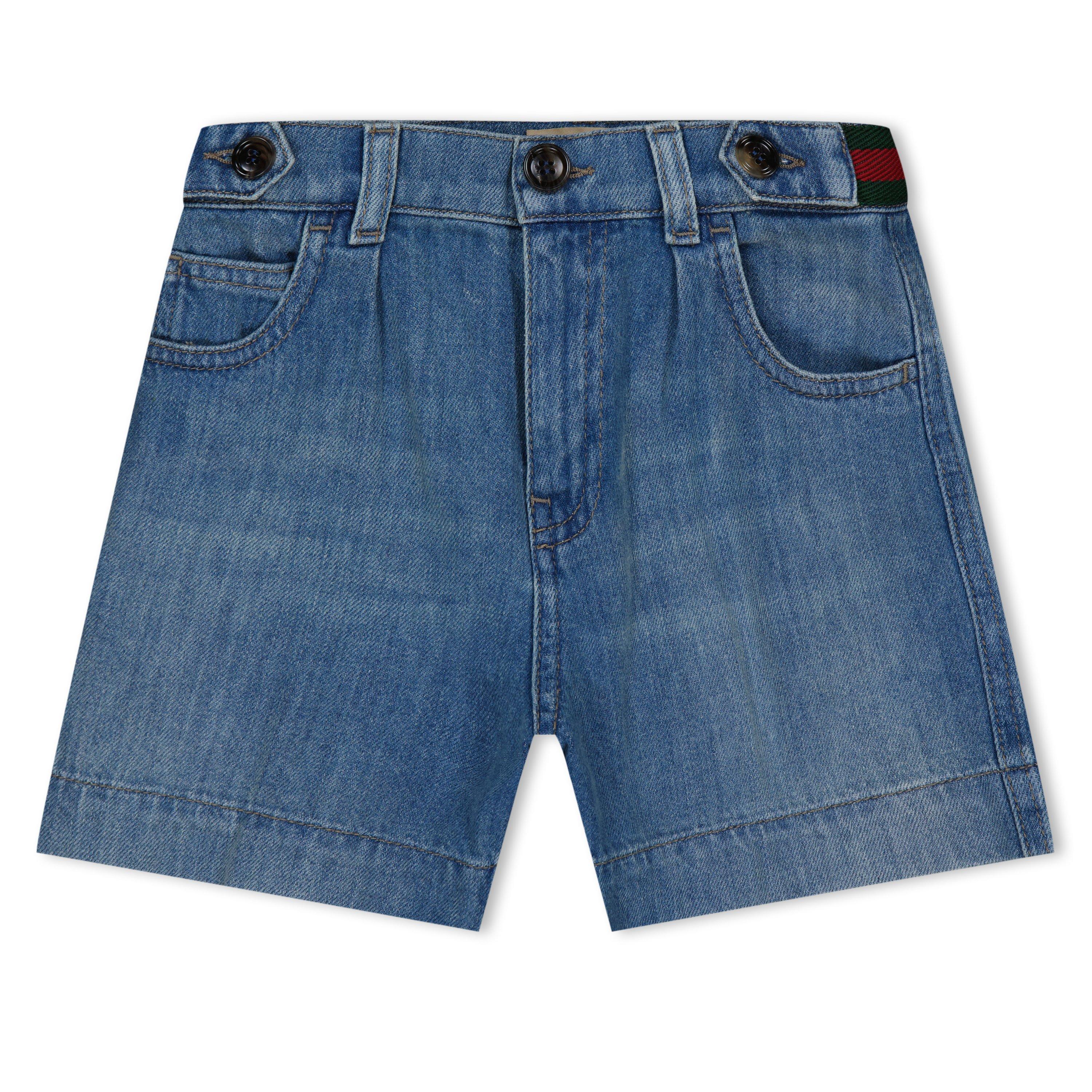 Gucci Denim Bermuda Shorts Juniors - Blue 447 - Size 5 Yrs