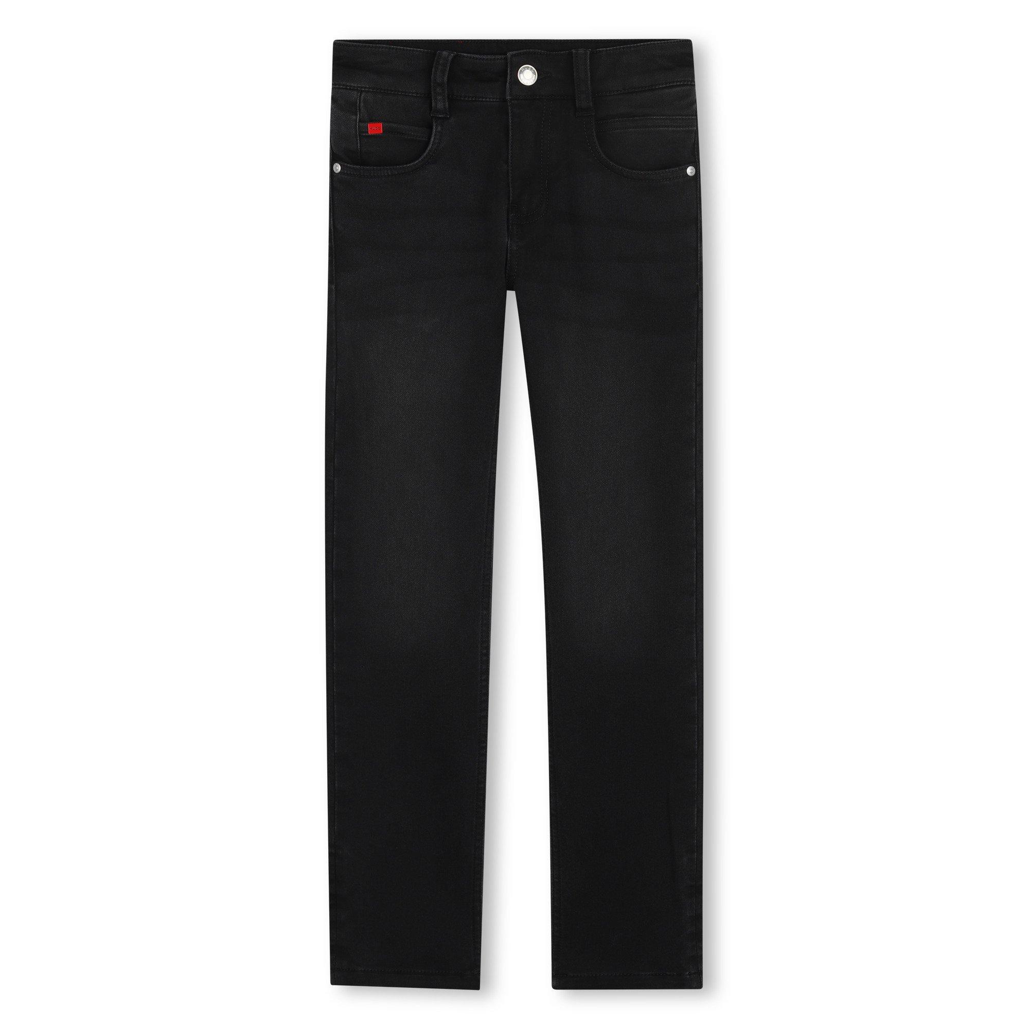 Denim Black Z21 - Hugo - Kids' Slim Fit Jeans - 1