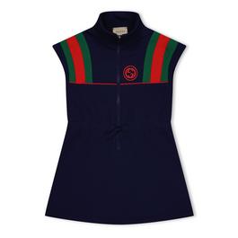 Gucci Cotton Jersey Dress Girls