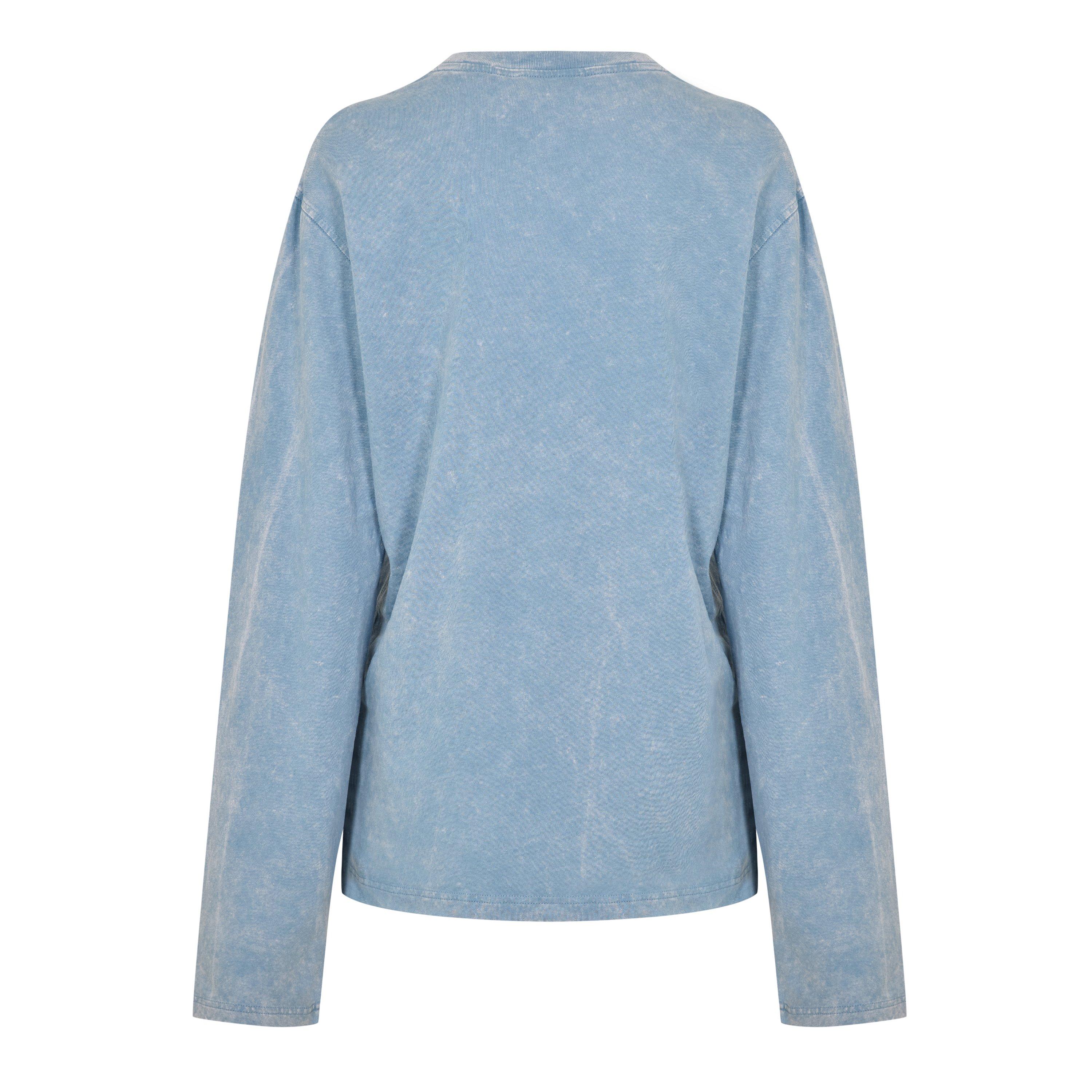 DIRTY BLUE - Acne Studios - Women's Long Sleeve T-Shirt - 2