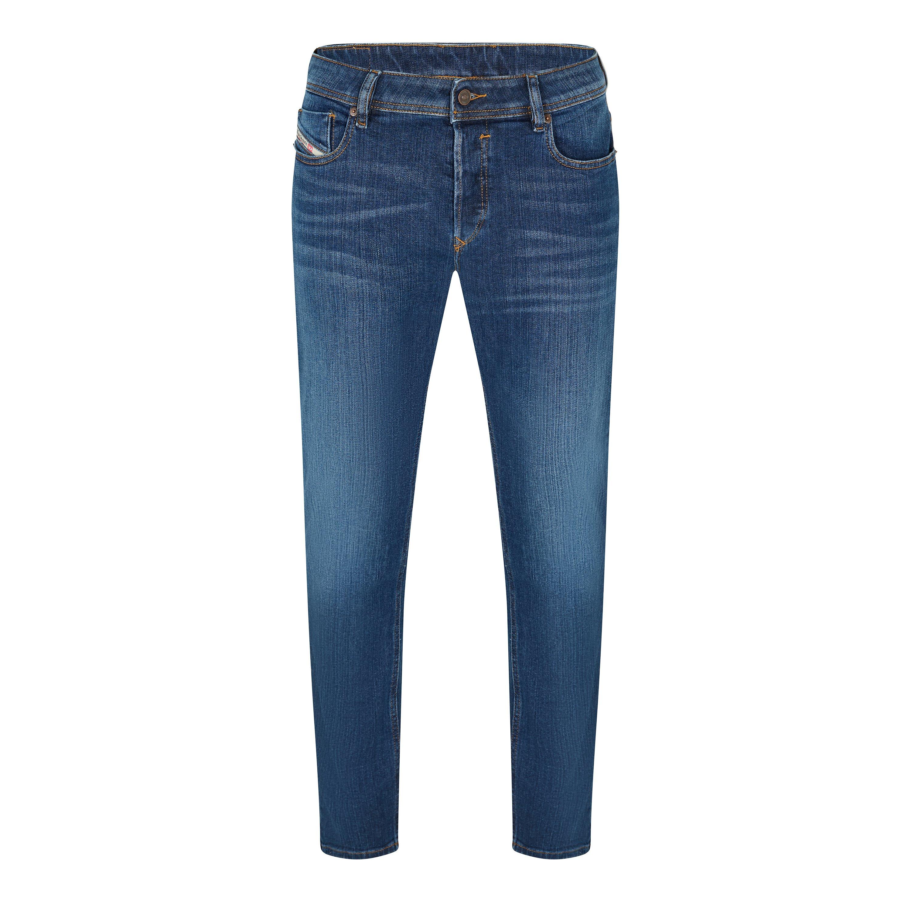Diesel Men's Straight Leg Jeans - Blue Denim - 32W R