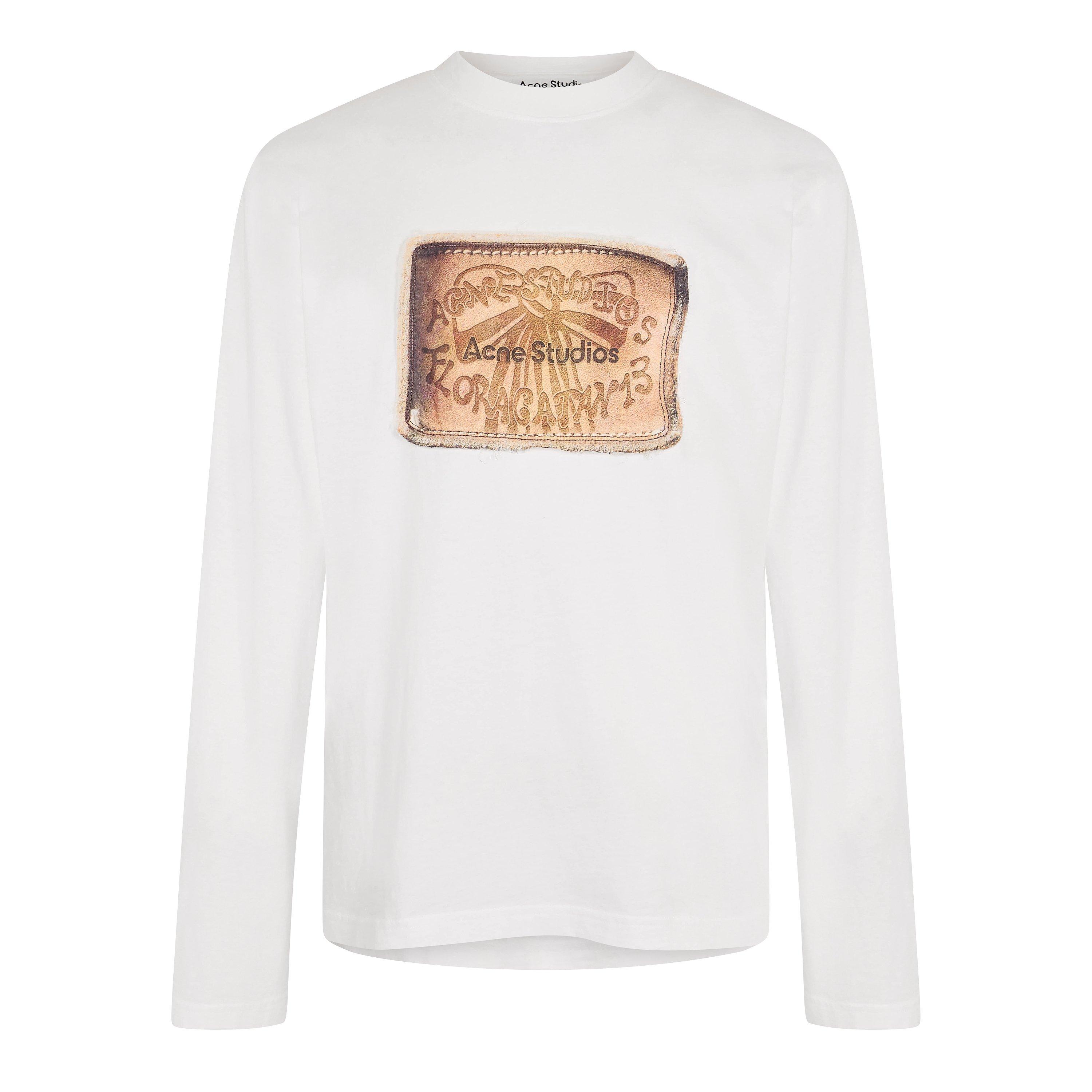 White - Acne Studios - Women's Long Sleeve T-Shirt - 1
