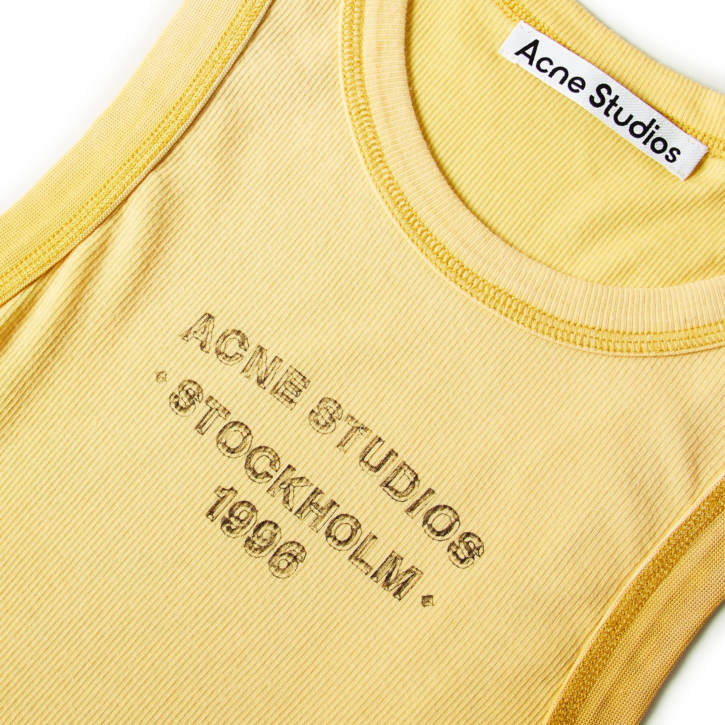 Yellow - Acne Studios - Women's Racerback Vest - 5
