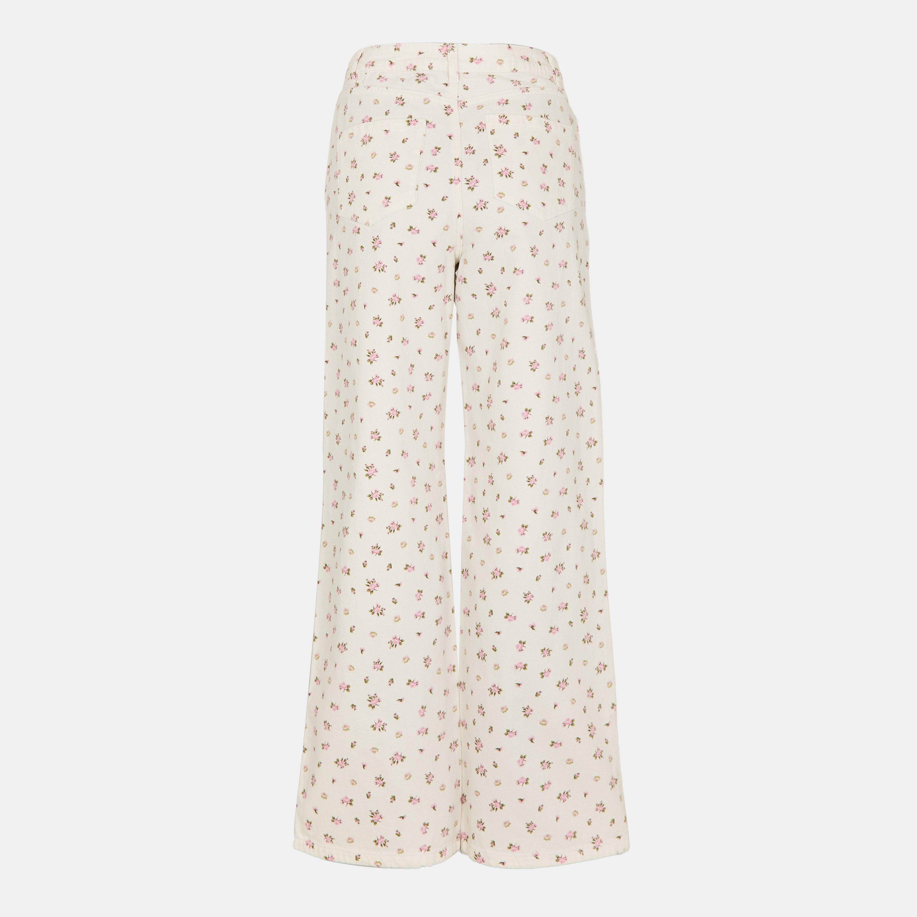 White - Threadbare - Soleil Straight Leg Jeans - 2