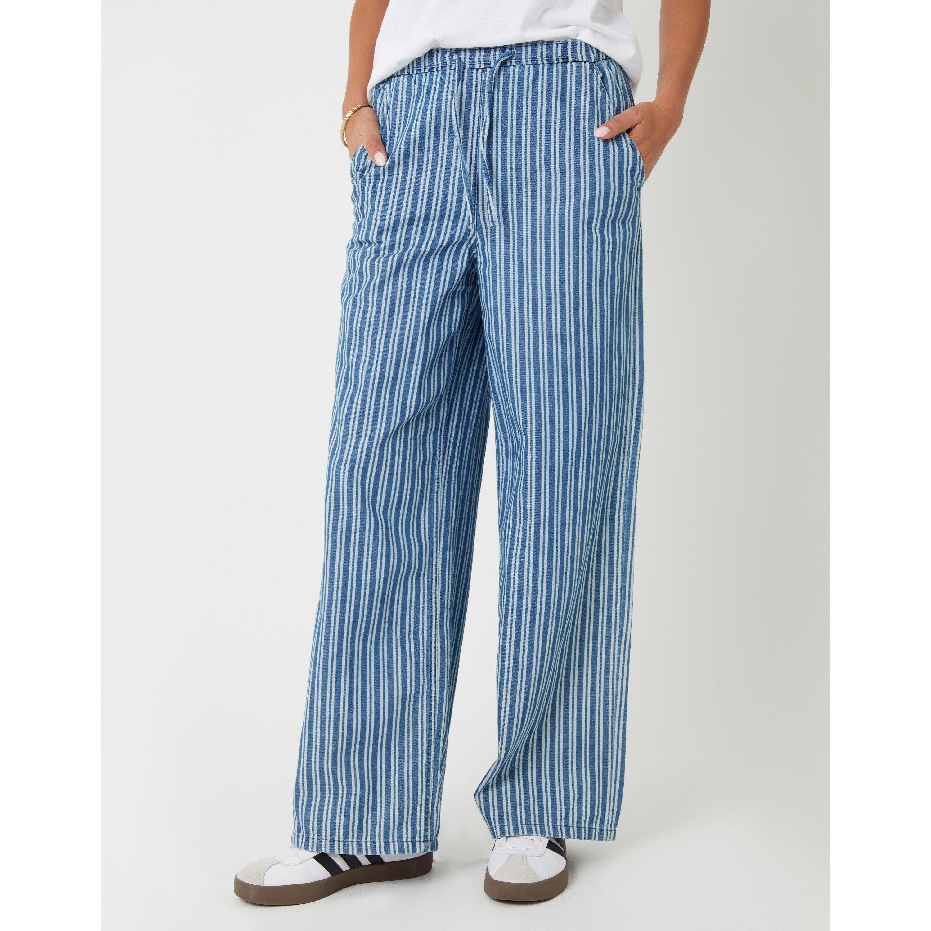 Mittelblau - Threadbare - Women's Theon Straight Leg Jeans - 1