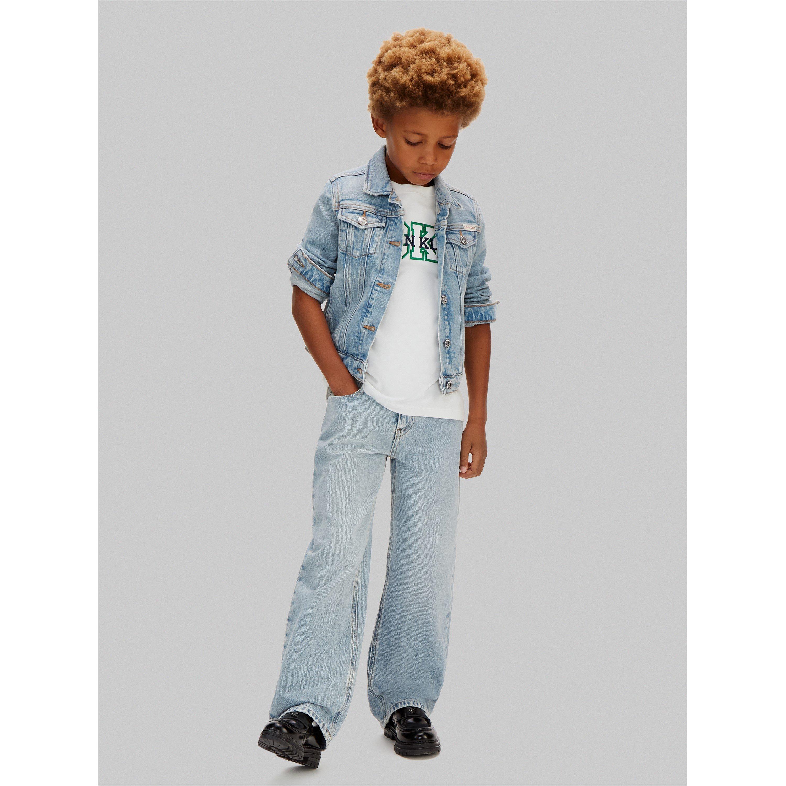 Denim - Calvin Klein - Kids' Straight Leg Jeans - 4
