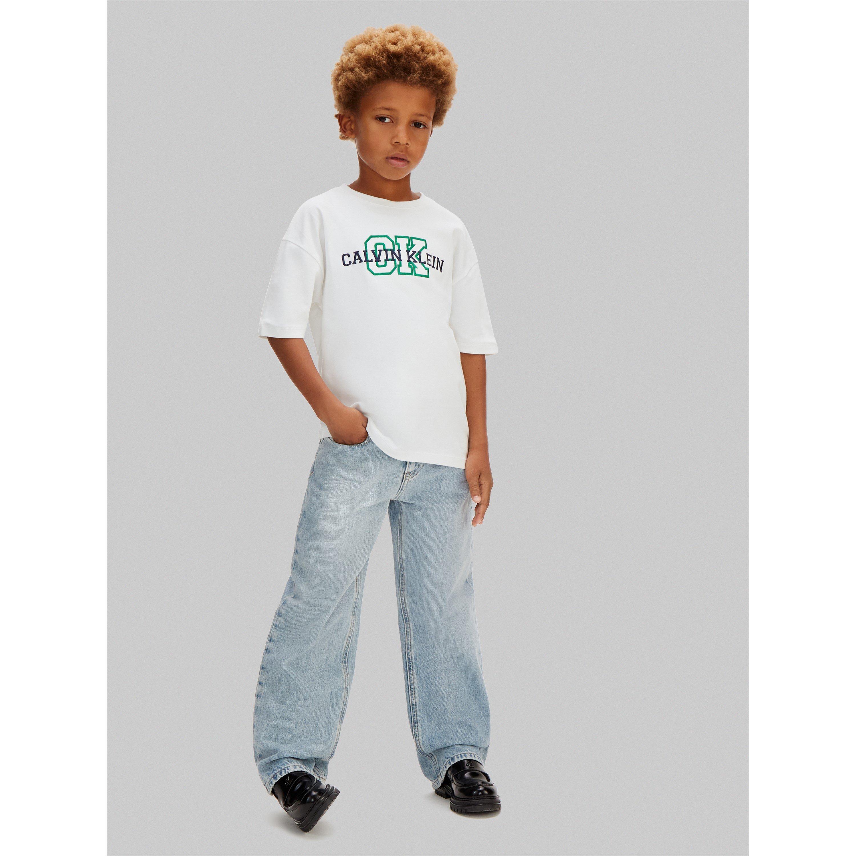 Denim - Calvin Klein - Kids' Straight Leg Jeans - 5