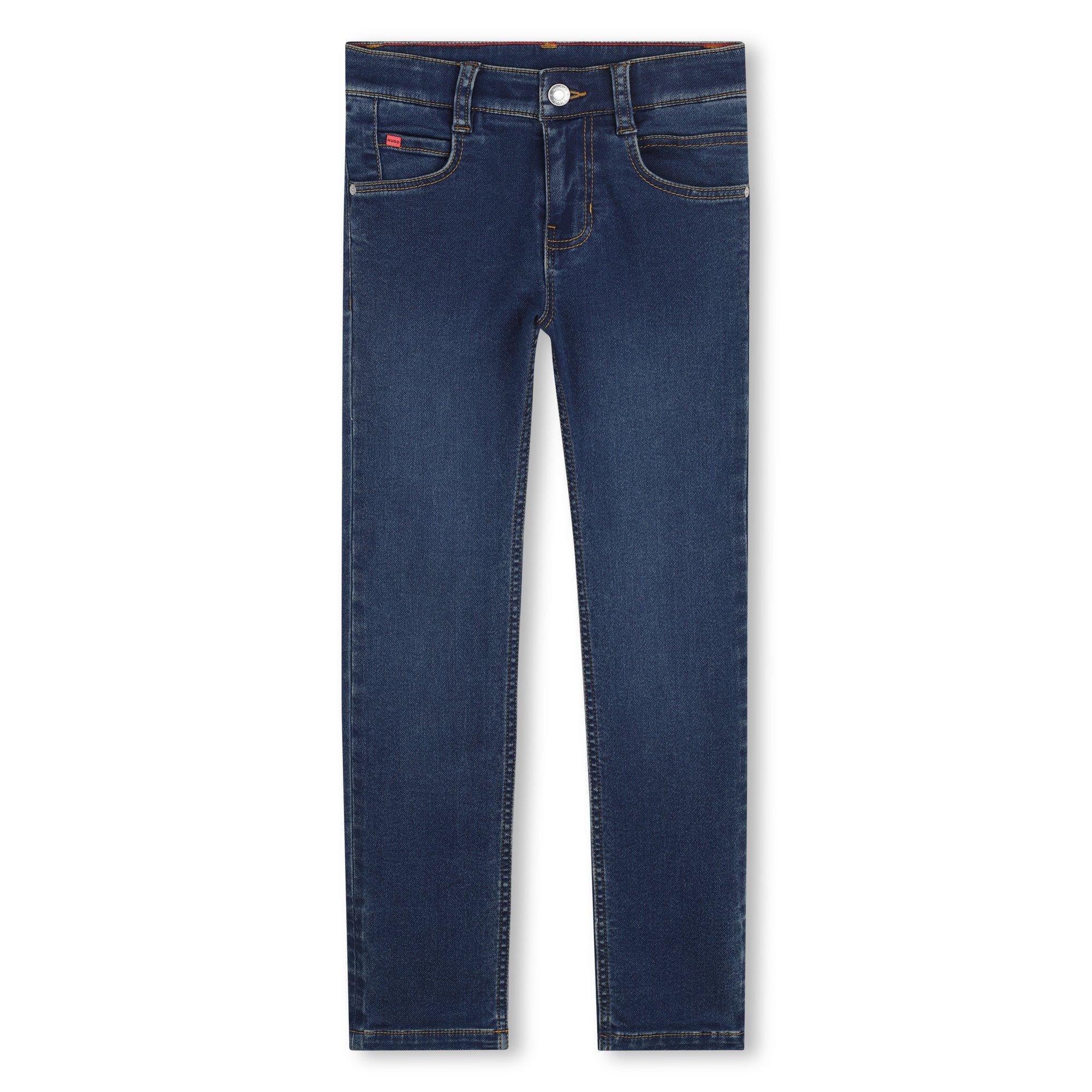 Hugo Kids' Slim Fit Jeans - Dbl Stone Z25 - Size 14Y