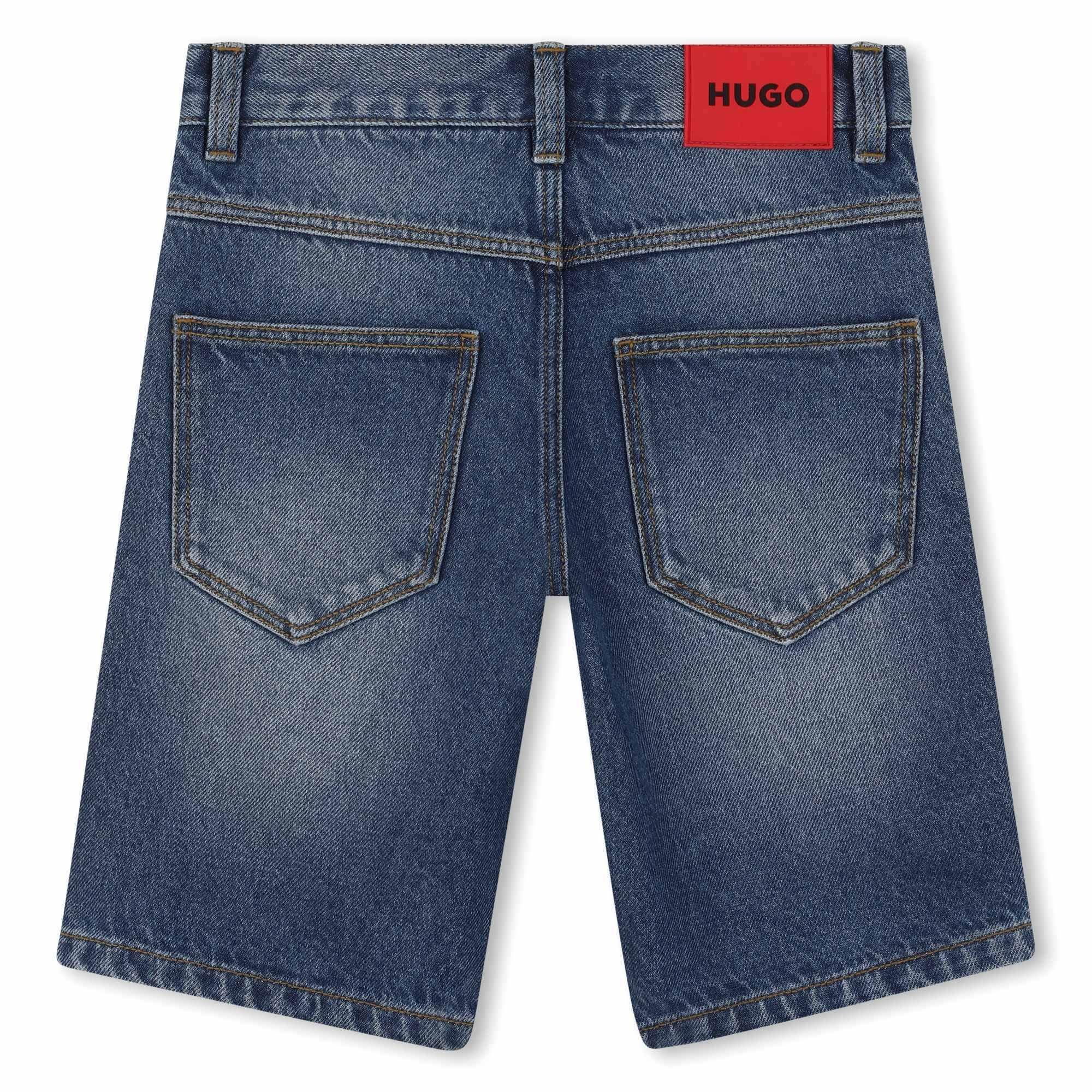 Dbl Stone Z25 - Hugo - Hugo Denim Short Jn62 - 2
