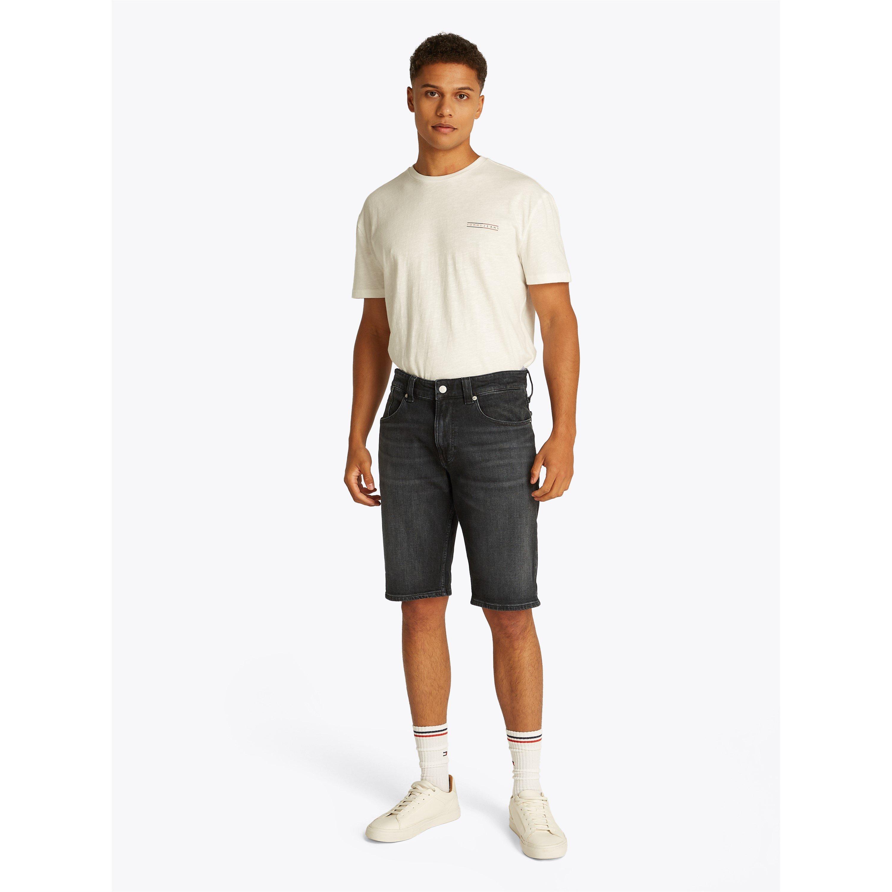 Denim Black - Tommy Jeans - Men's Ronnie Denim Shorts - 2