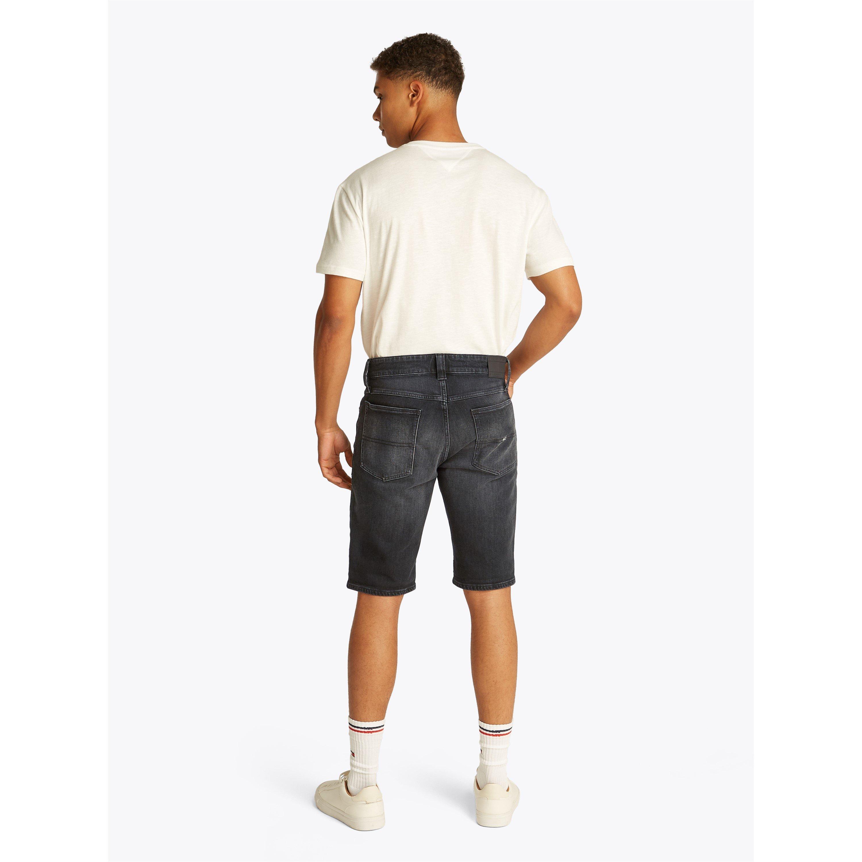 Denim Black - Tommy Jeans - Men's Ronnie Denim Shorts - 3