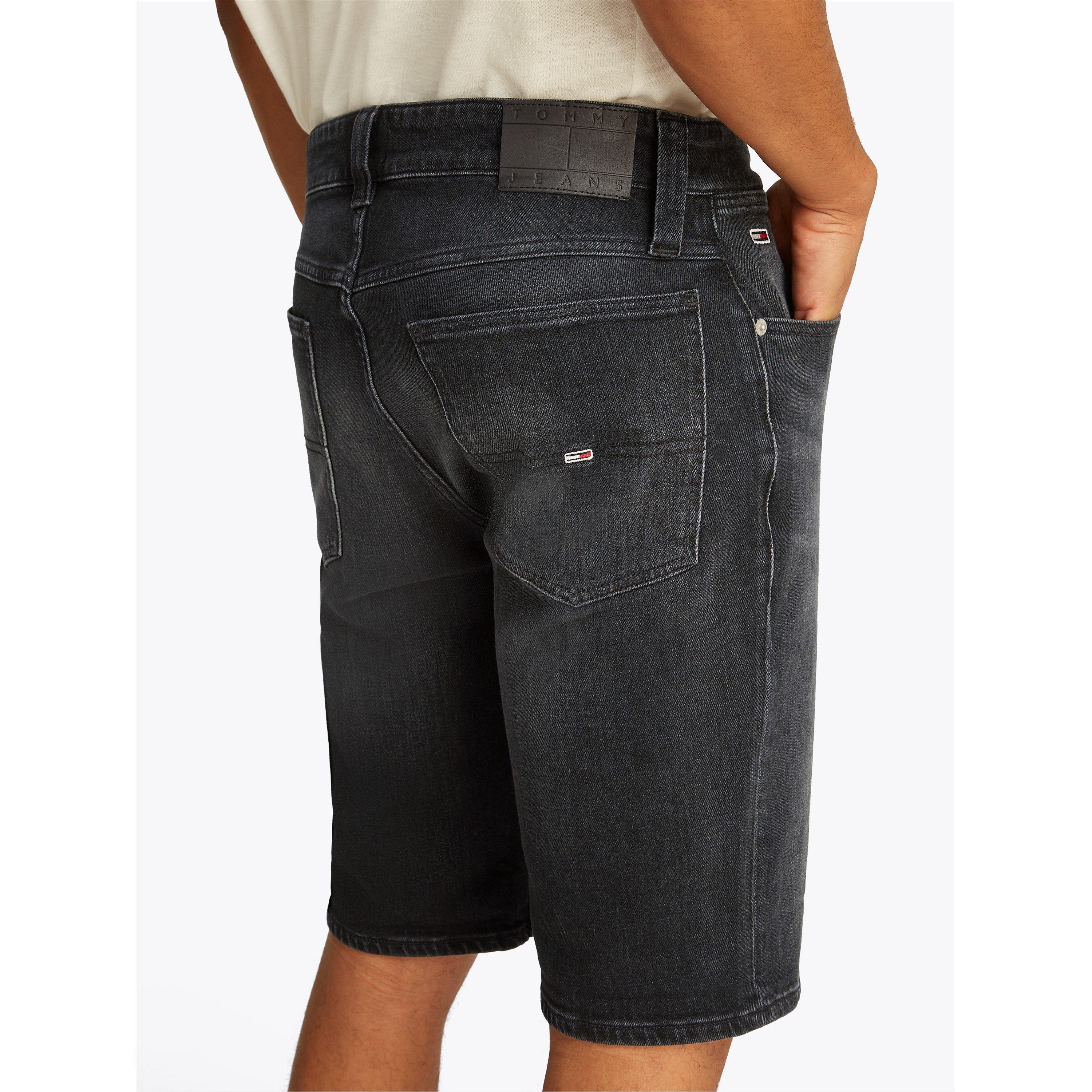 Denim Black - Tommy Jeans - Men's Ronnie Denim Shorts - 5