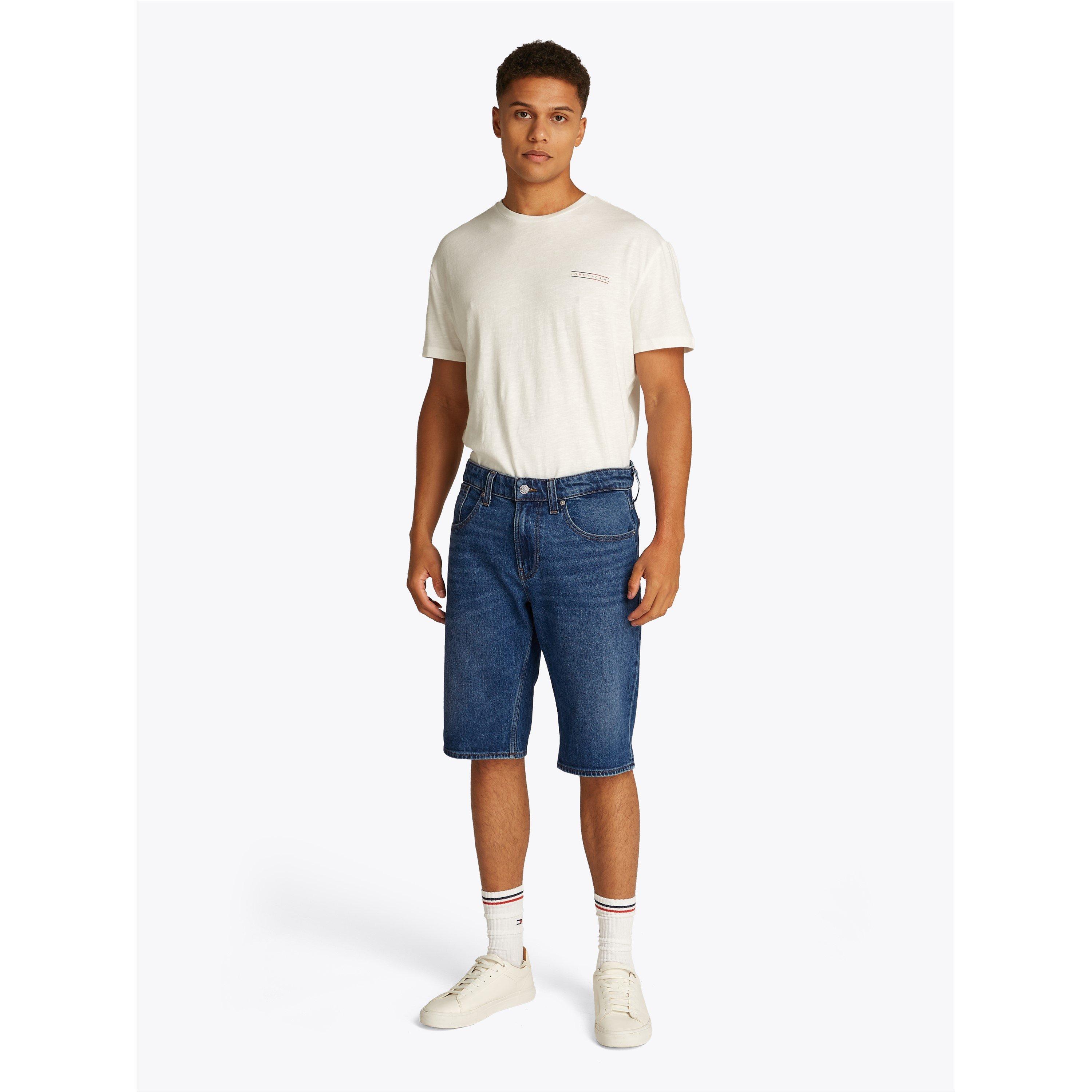 Denim Dark - Tommy Jeans - Men's TJ Ronnie Denim Shorts - 4