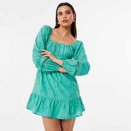 Jack Wills JW Long Sleeve Boho Dress Womens