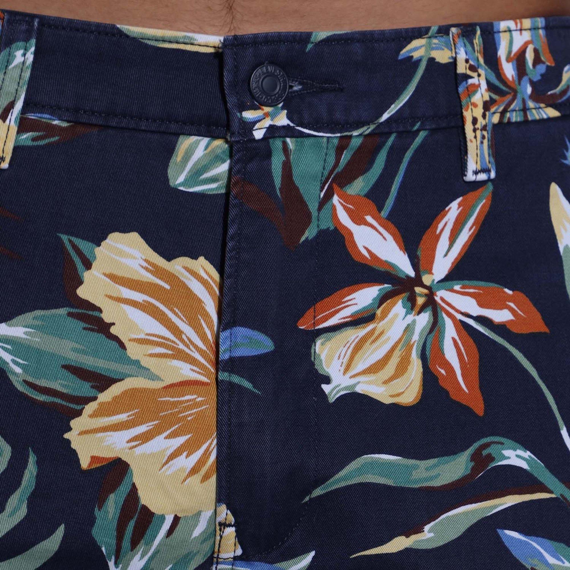 Np Floral Navy - Levis - Men's Authentic Short II Denim Shorts - 3