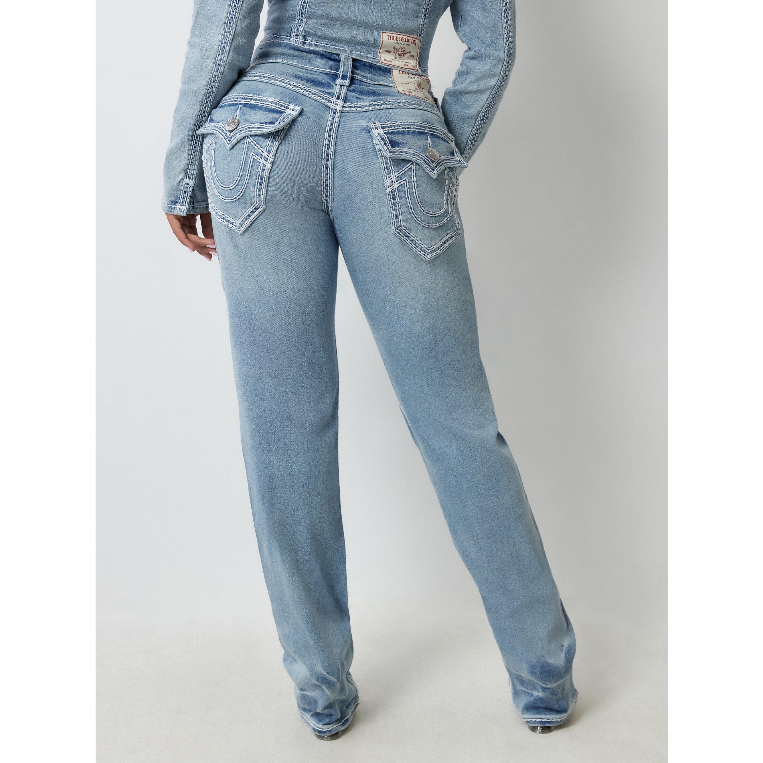 True Religion Women's Ricki Relaxed Straight Leg Jeans | USC