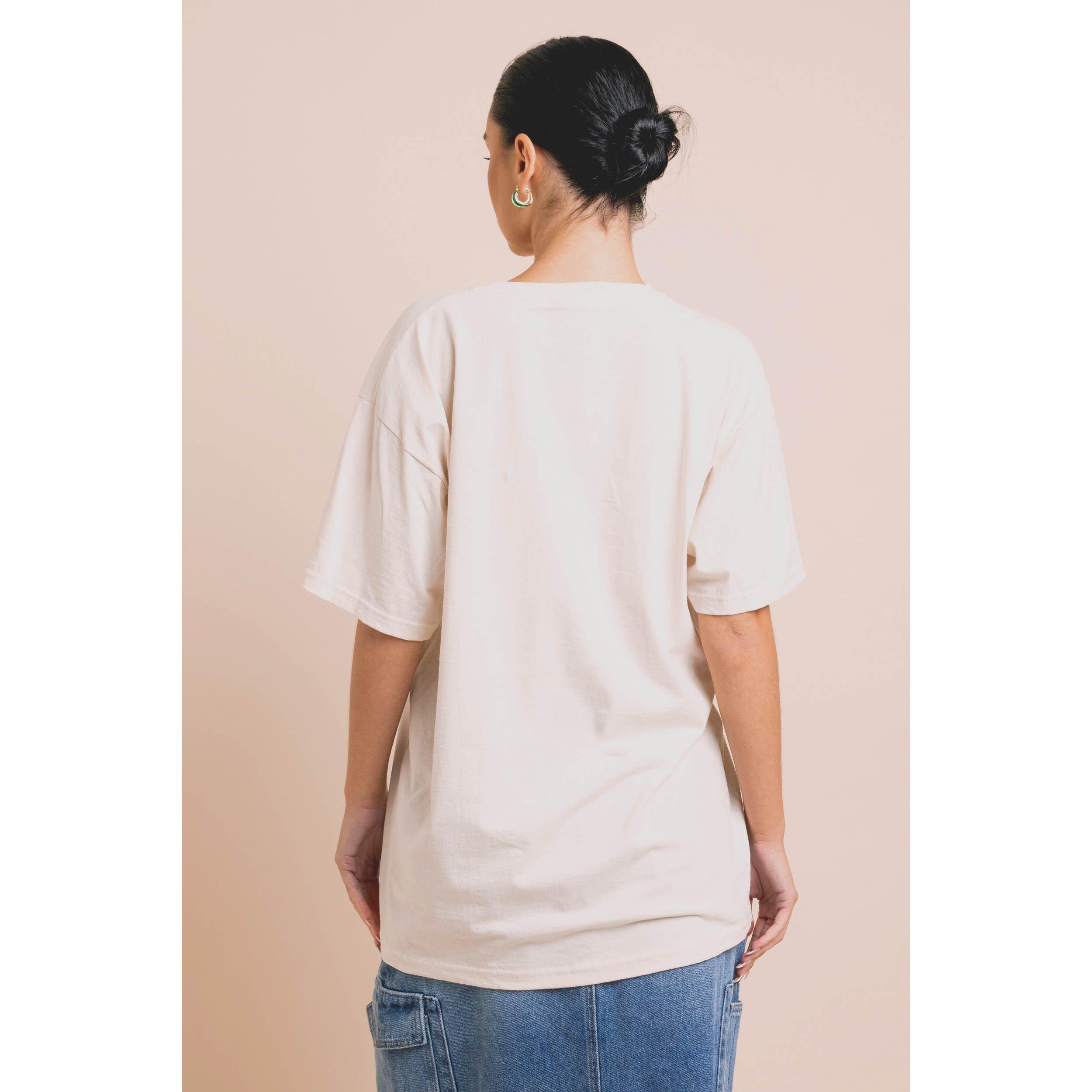 Natural - Daisy Street - Women's Pink Floyd Regular Fit T-Shirt - 3