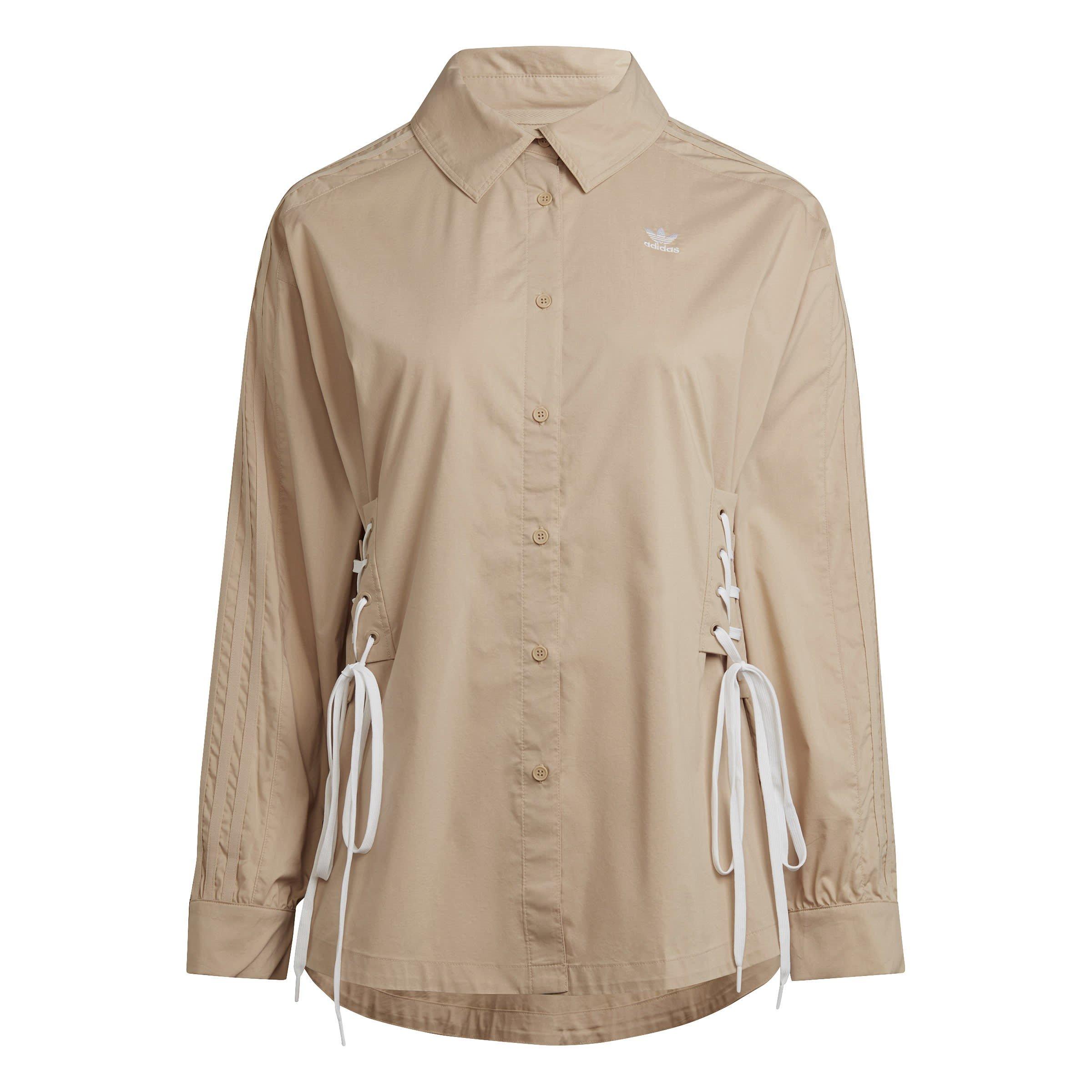 Beige - adidas Originals - Women's Long-Sleeve T-Shirt - 1