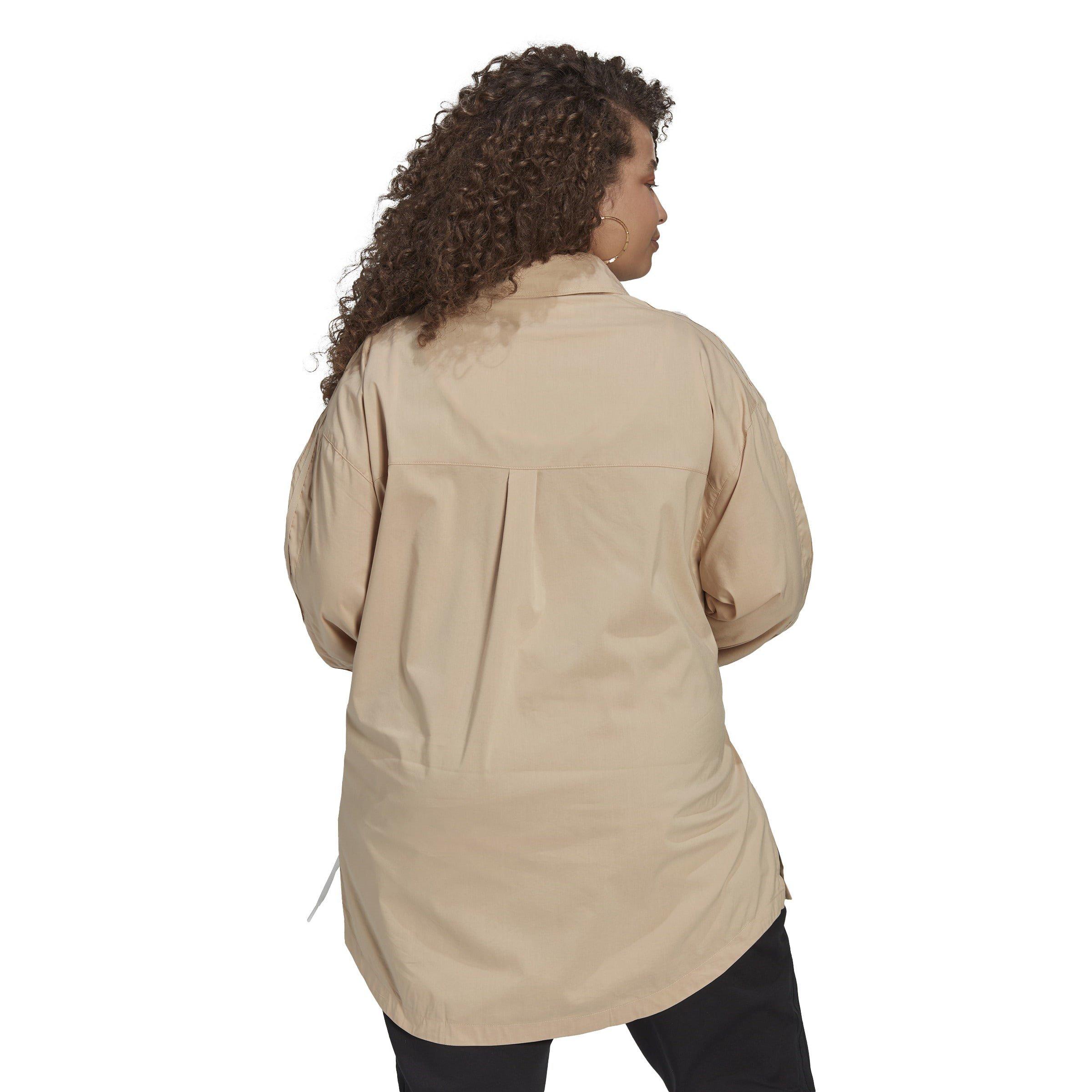 Beige - adidas Originals - Women's Long-Sleeve T-Shirt - 3