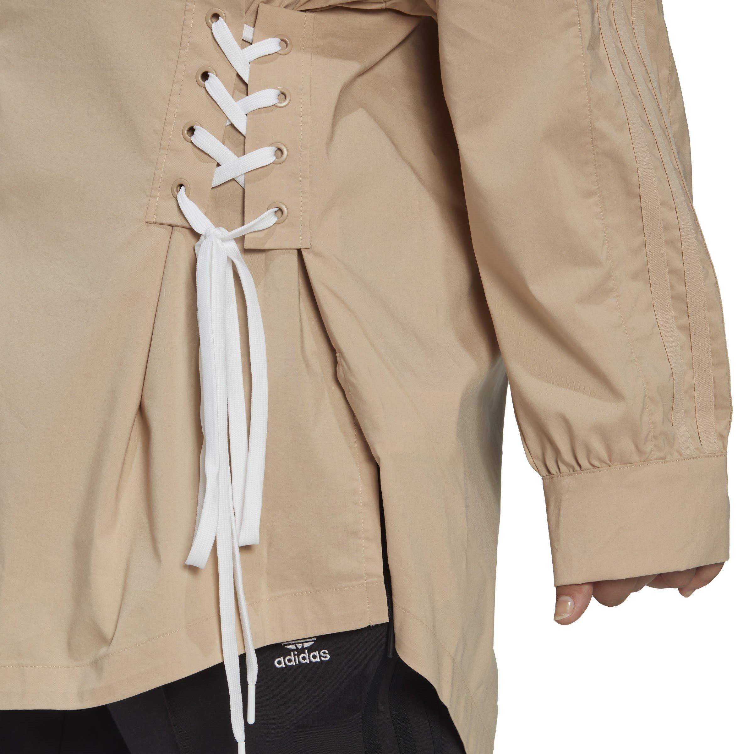 Beige - adidas Originals - Women's Long-Sleeve T-Shirt - 5