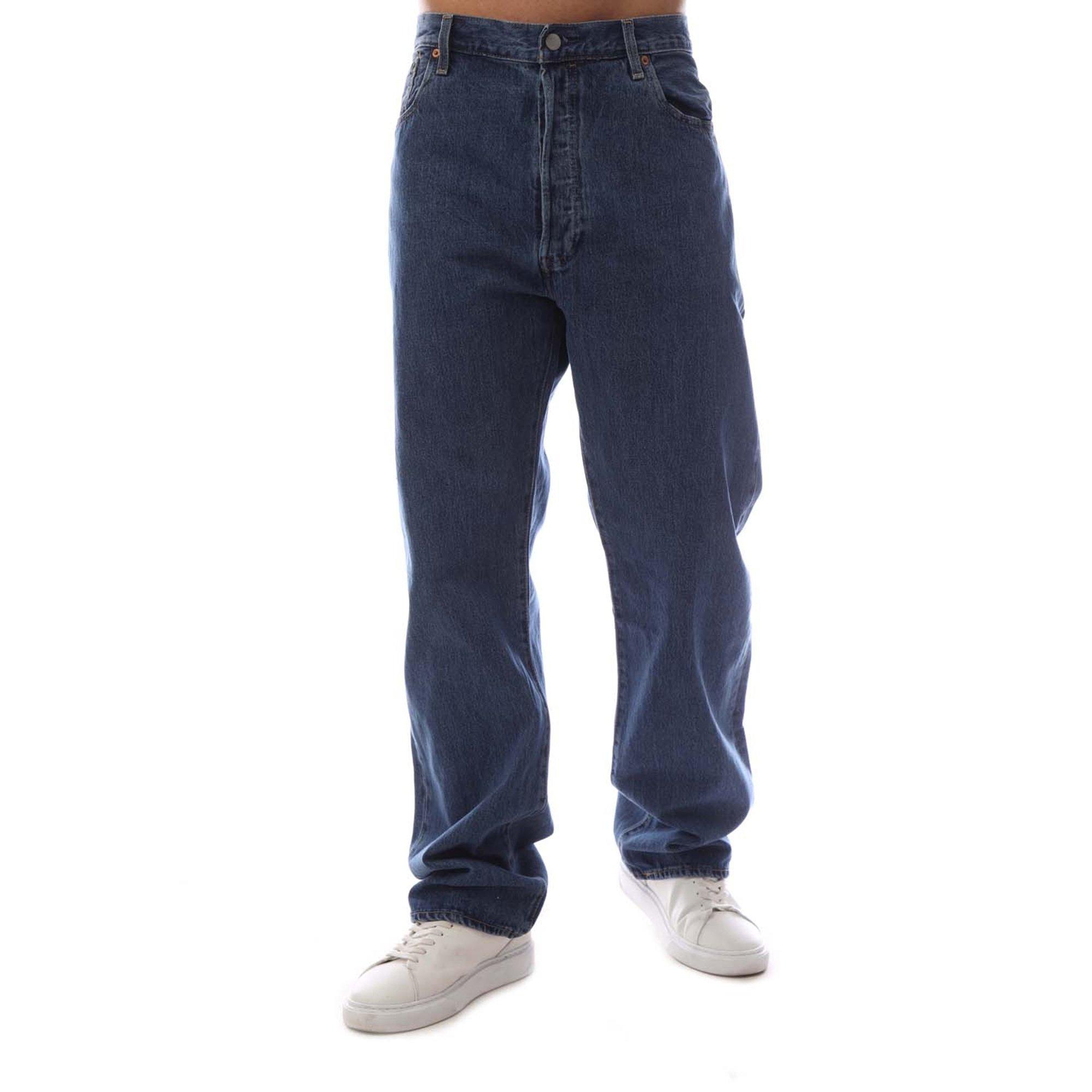 Stonewash 80684 - Levis - Men's original Bluetooth Stonewash Straight Leg Jeans - 1