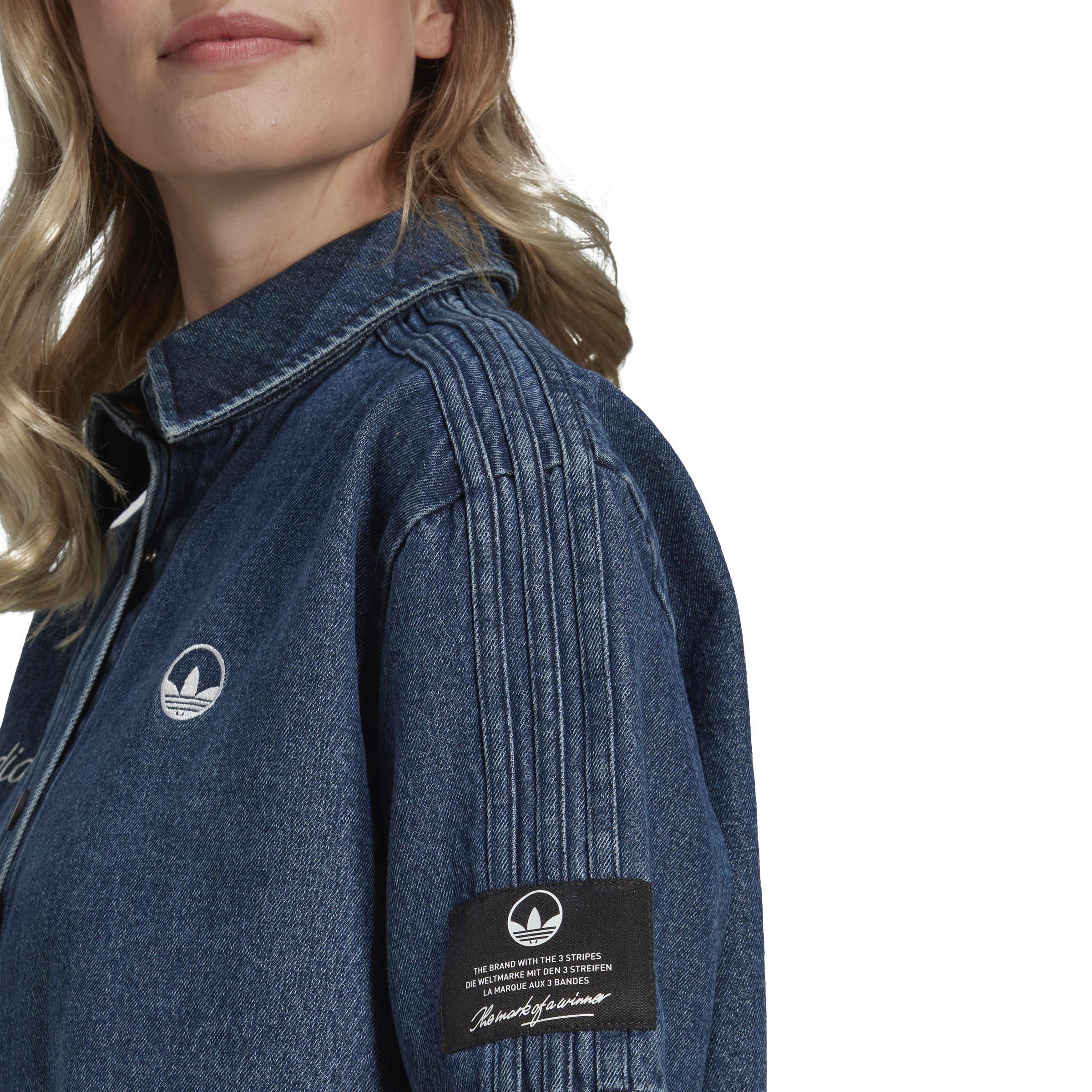 Navy - adidas Originals - Denim Shirt Ld99 - 5