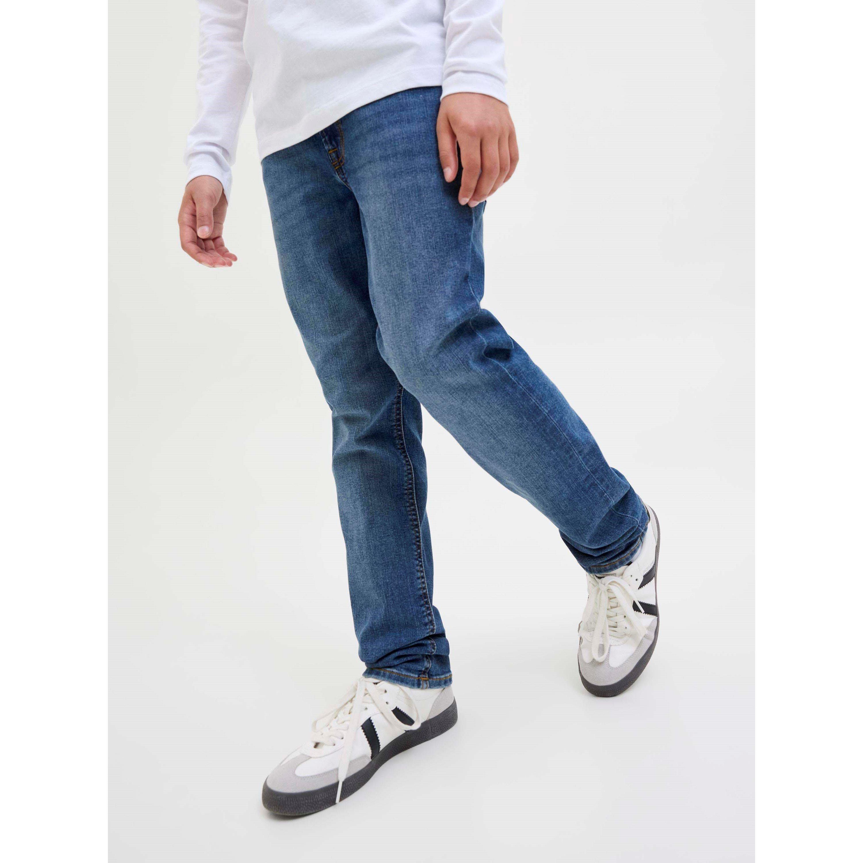 Blauwe Denim - Jack and Jones - Glenn Slim Jeans Junior Boys - 7
