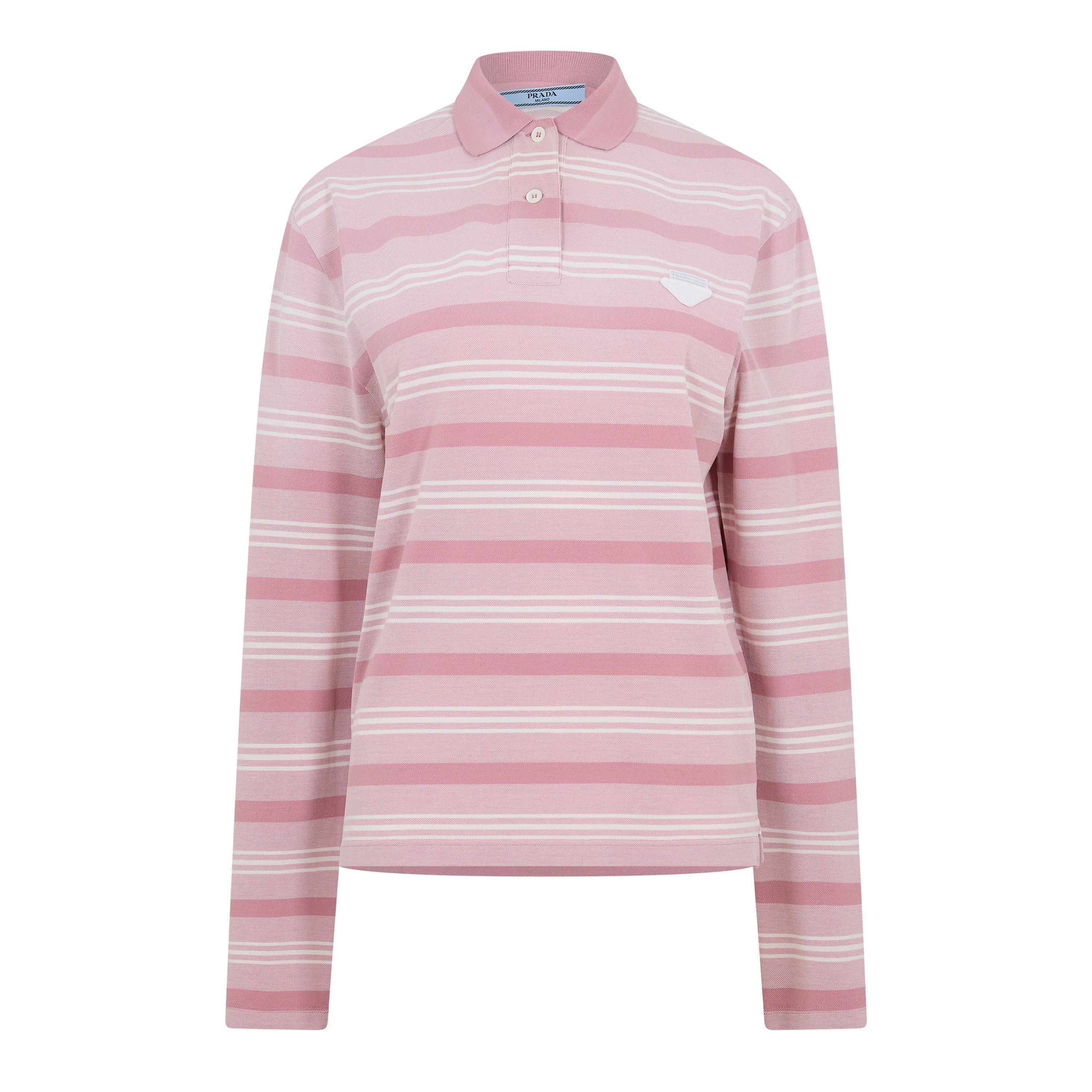 Albastro - Prada - Prada LS Strpe Top Ld62 - 1