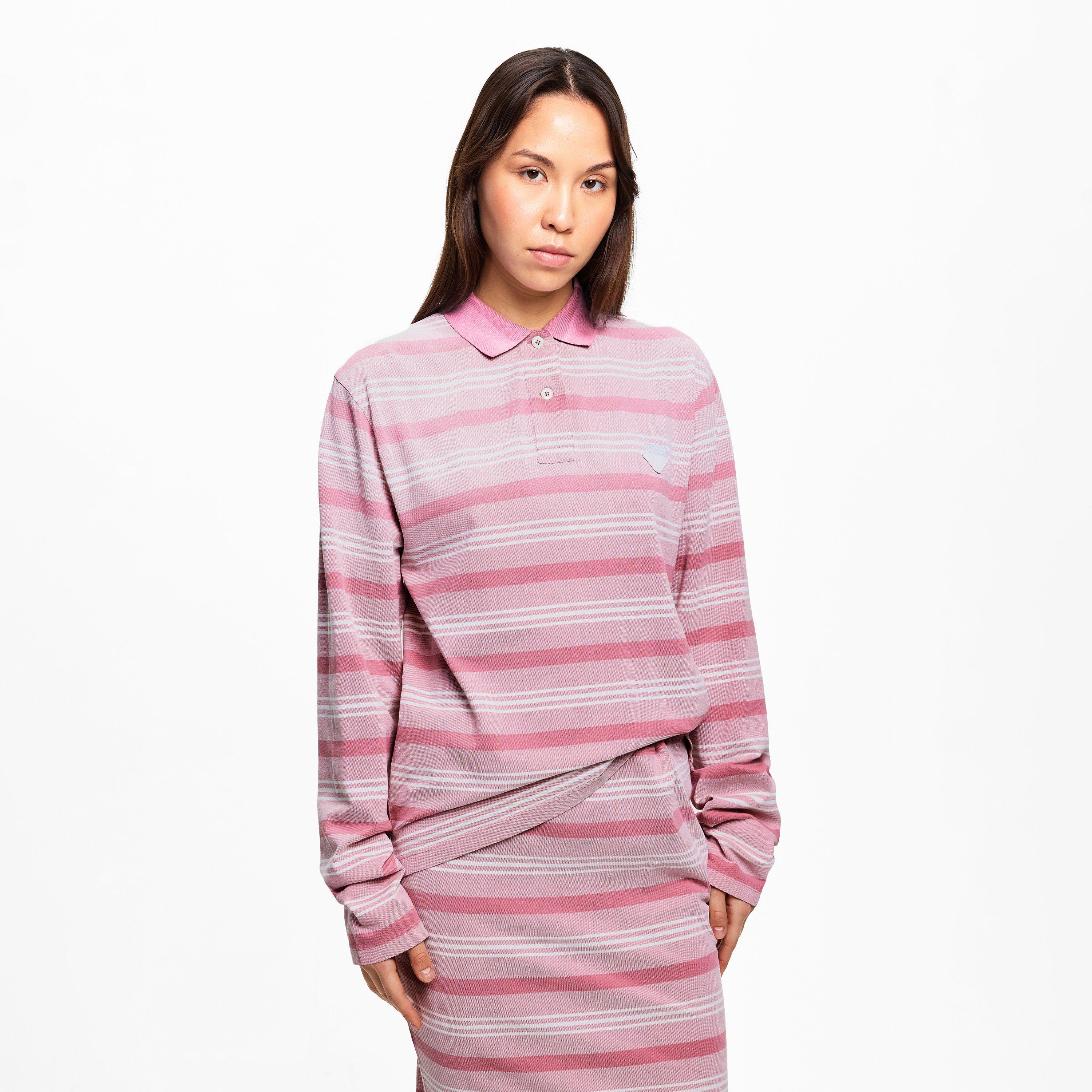 Albastro - Prada - Women's Stripe Long Sleeve T-Shirt - 3