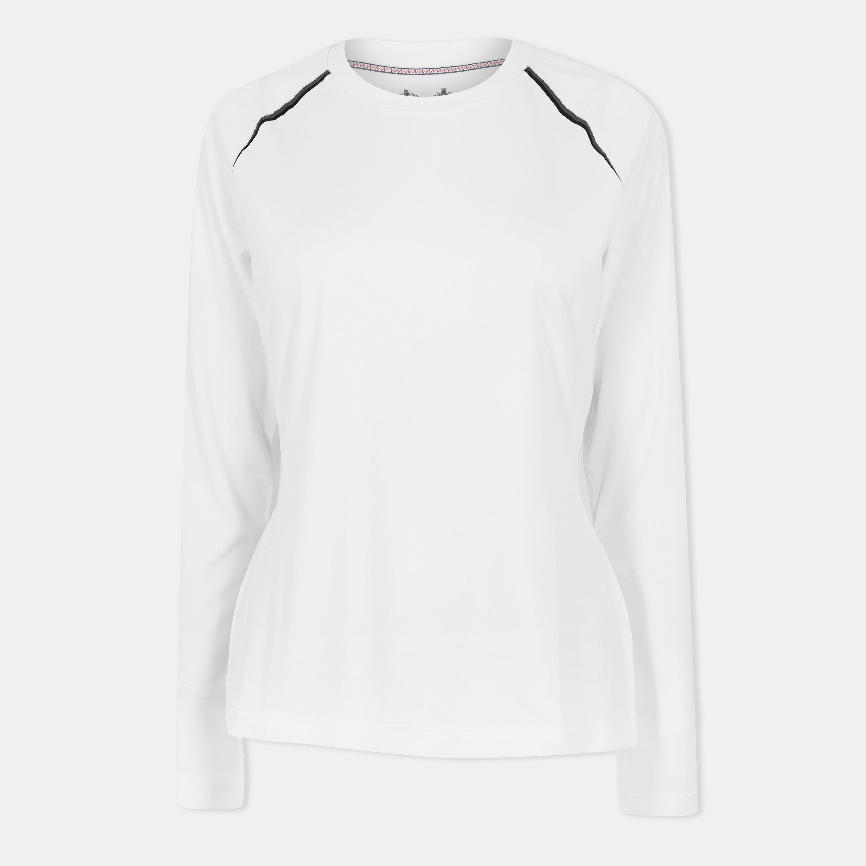 White - Musto - Evo Dynamic Ls Tee Fw Womens - 1