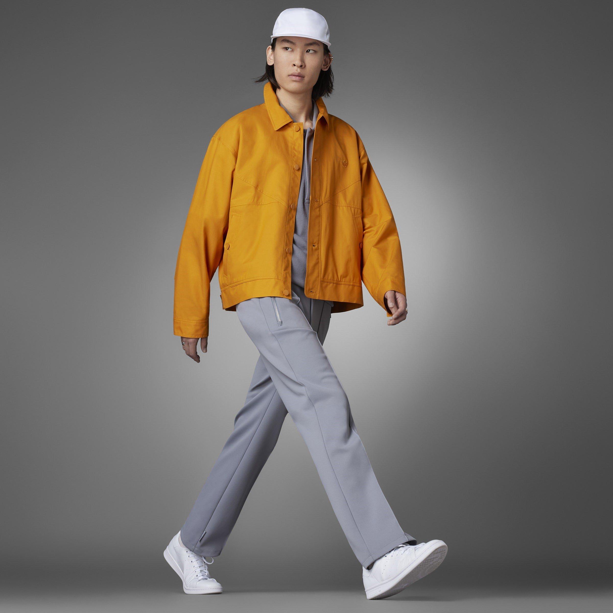 Naranja - adidas Originals - Women's Tie Break Cotton Long Sleeve Field Jacket - 13