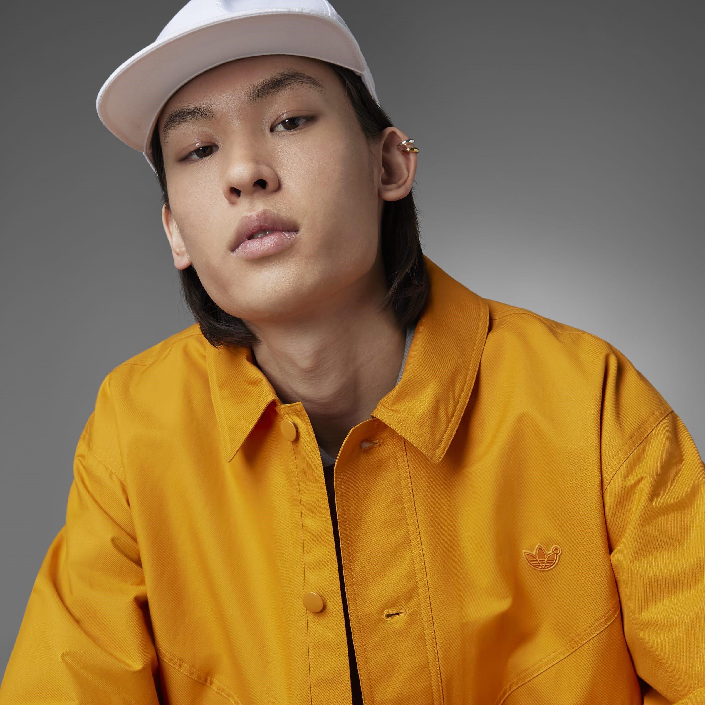 Naranja - adidas Originals - Women's Tie Break Cotton Long Sleeve Field Jacket - 15