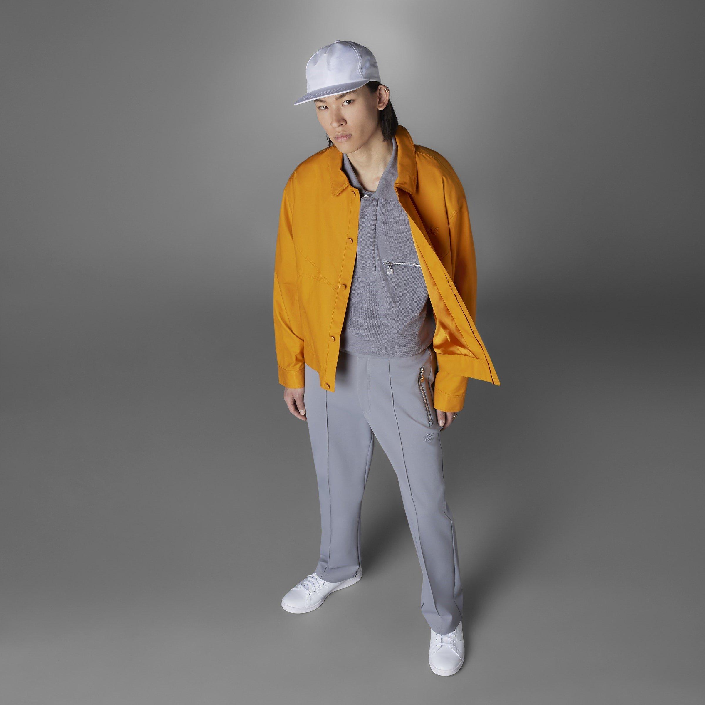 Naranja - adidas Originals - Women's Tie Break Cotton Long Sleeve Field Jacket - 16