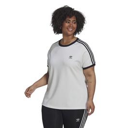 adidas Originals Slim 3 Stripe T Shirt