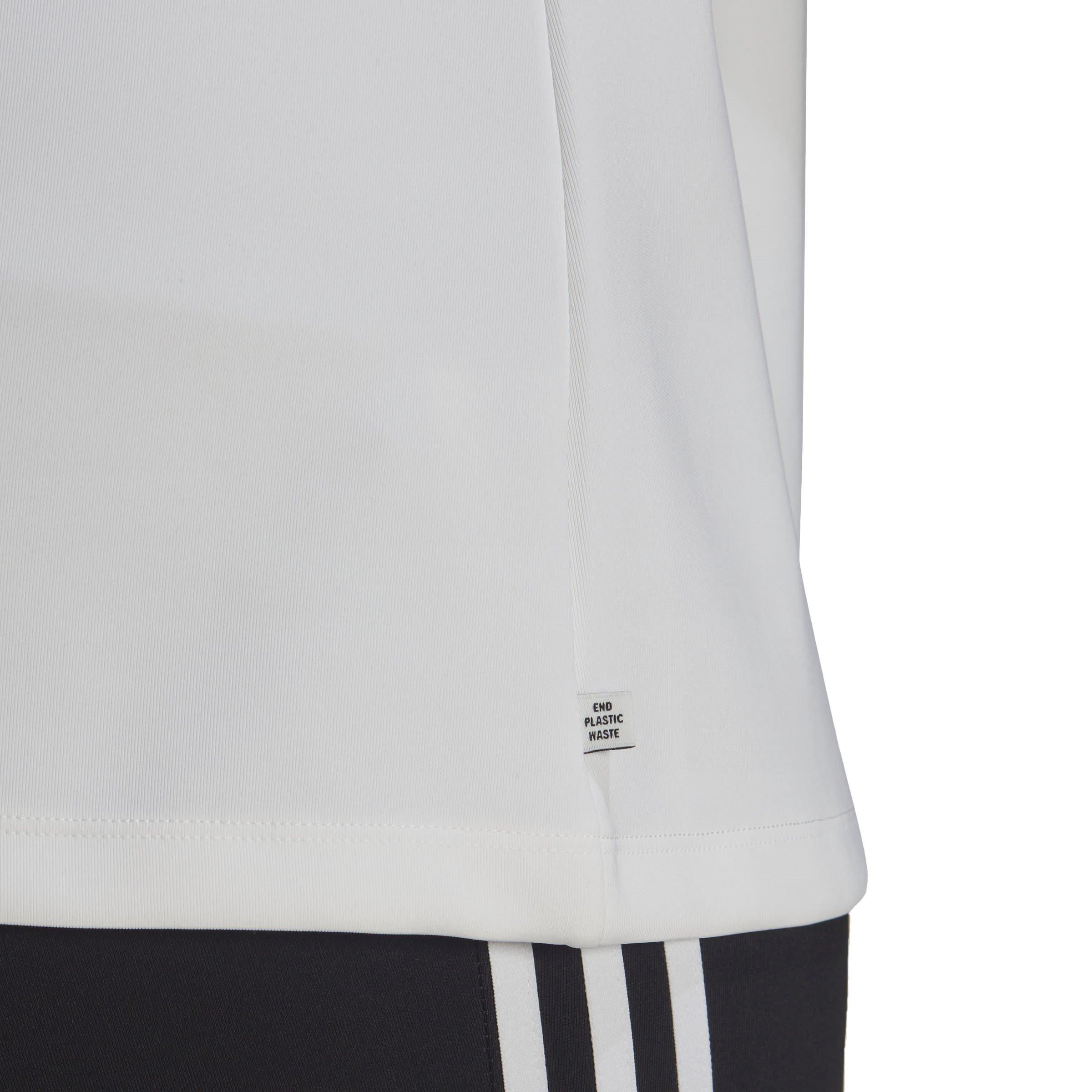 Branco - adidas Originals - Slim 3-Stripe T-Shirt - 5