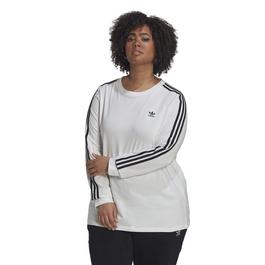 adidas Originals 3 Stripe Long Sleeve Top