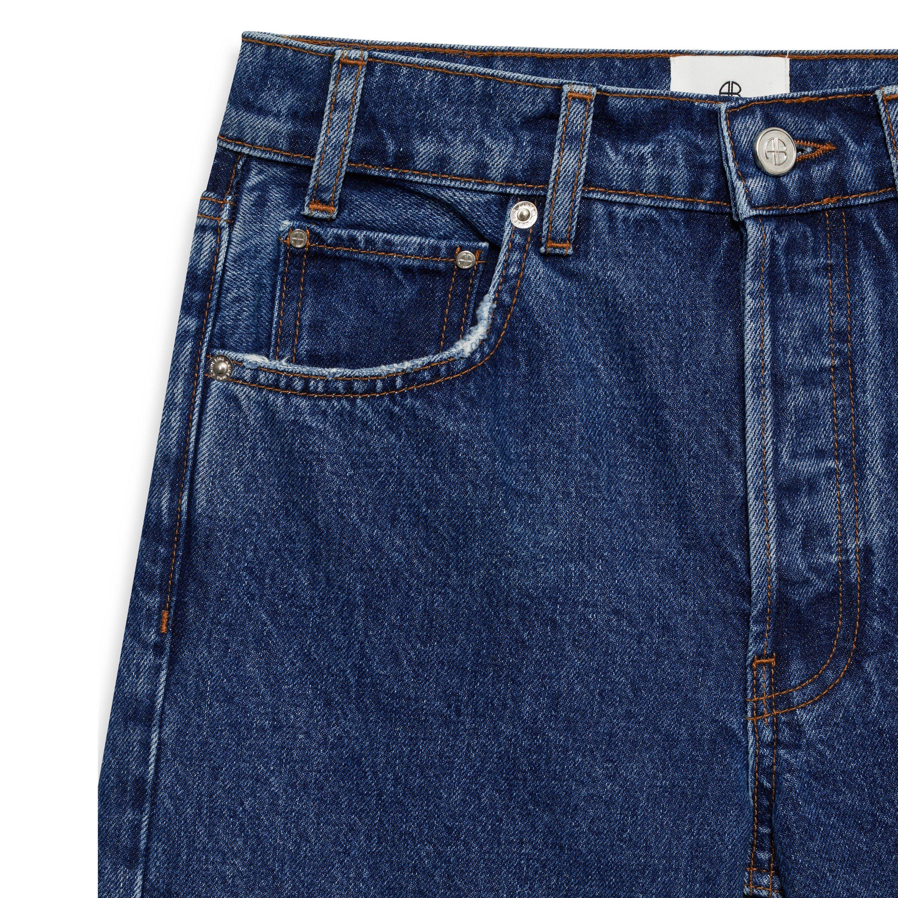 Washed Blue - Anine Bing - Women's Roy Straight Leg Jeans - 4