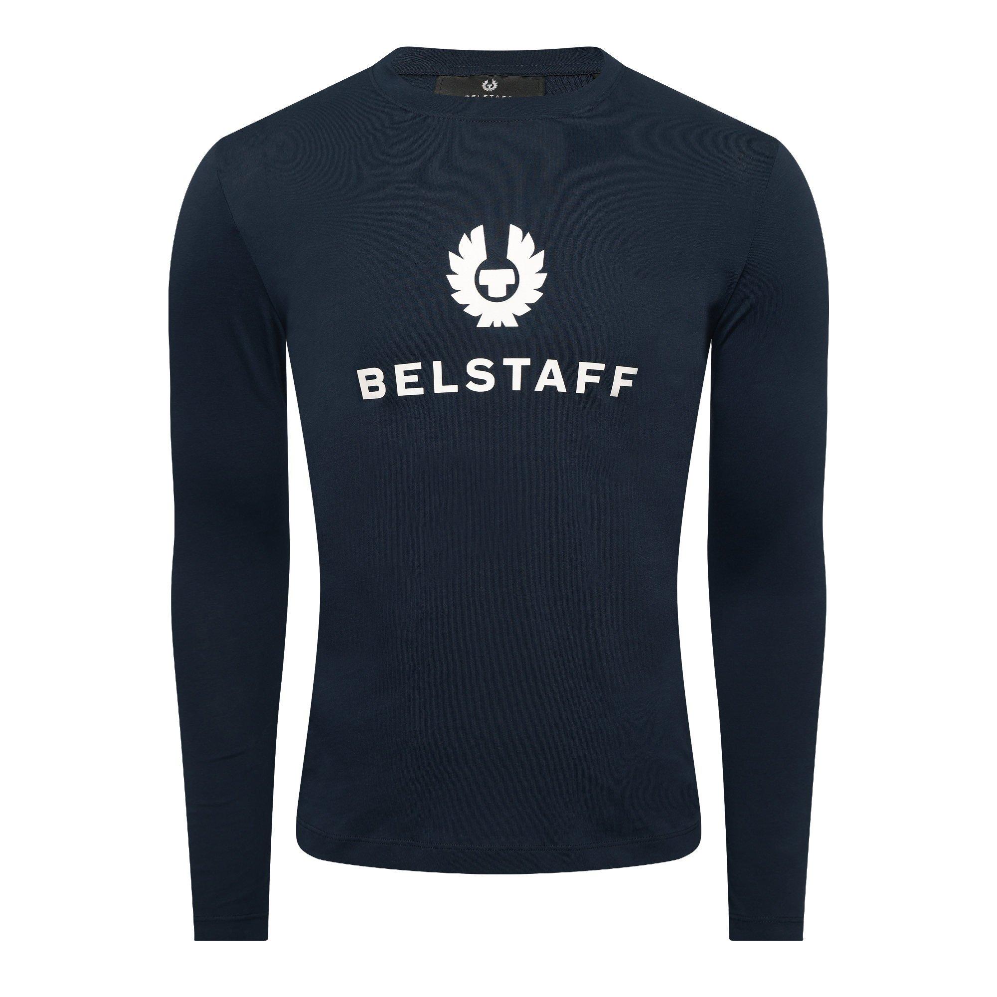 Deep Navy - Belstaff - Women's Mariola Long Sleeve T-Shirt - 1