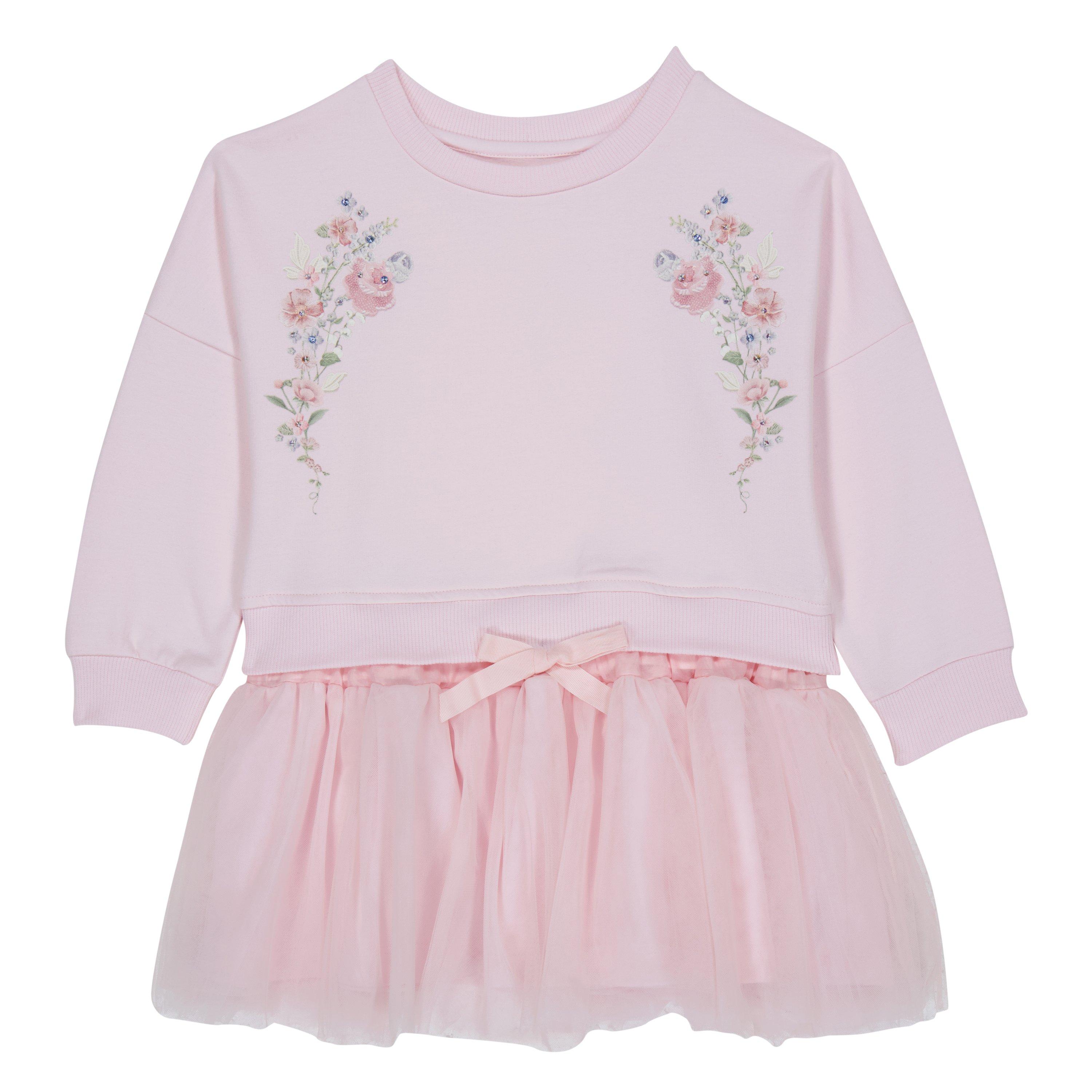 Baby Pink 519 - LAPIN HOUSE - Kids' Jersey Dress - 1