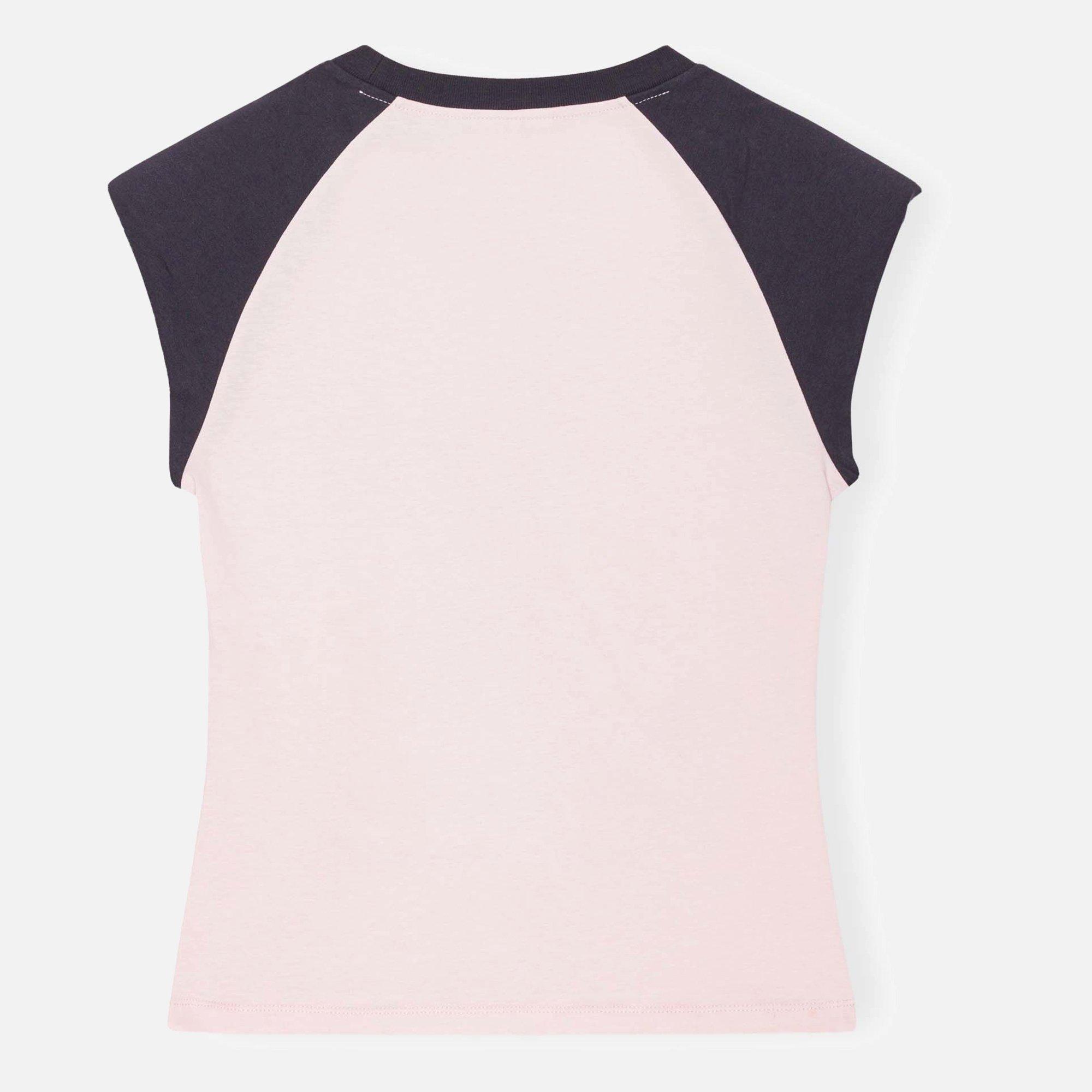 Primrose Pink - Ganni - Ganni Bunny Jsy Tee Ld99 - 2