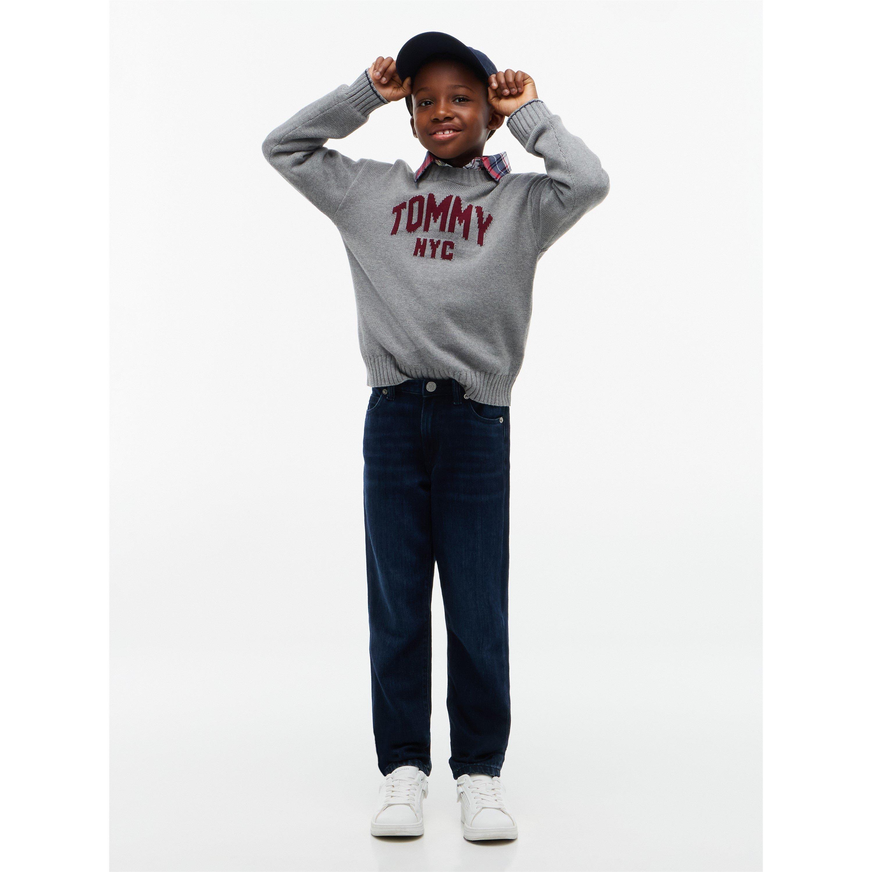Blueblack 1BM - Tommy Hilfiger - Tommy Straight Jeans Jn64 - 2