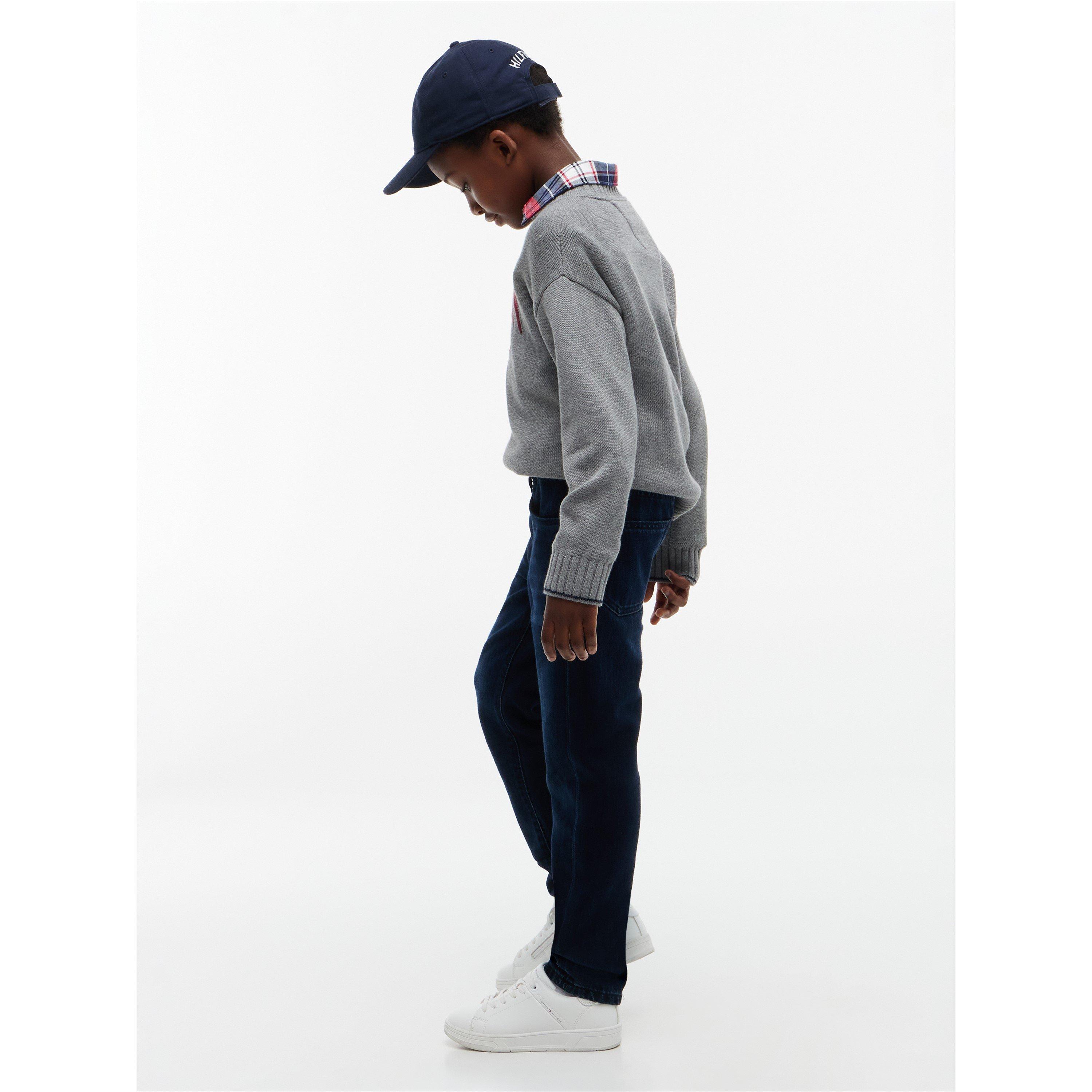 Blueblack 1BM - Tommy Hilfiger - Tommy Straight Jeans Jn64 - 3